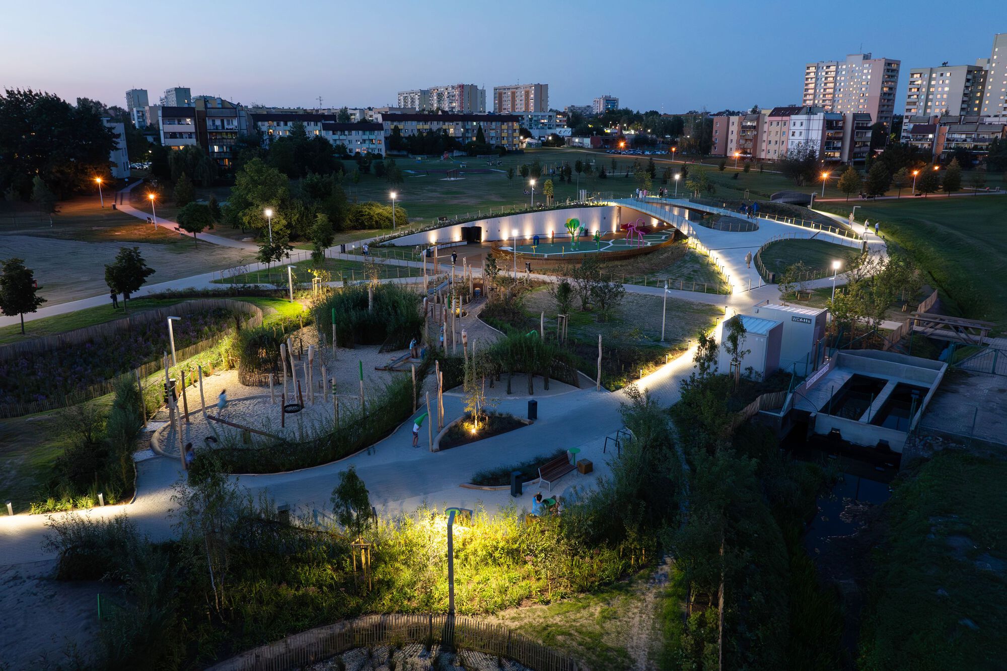 波蘭兒童遊樂場 公園 開放空間 Playgrounds Jaworek Park Tychy Robert Skitek