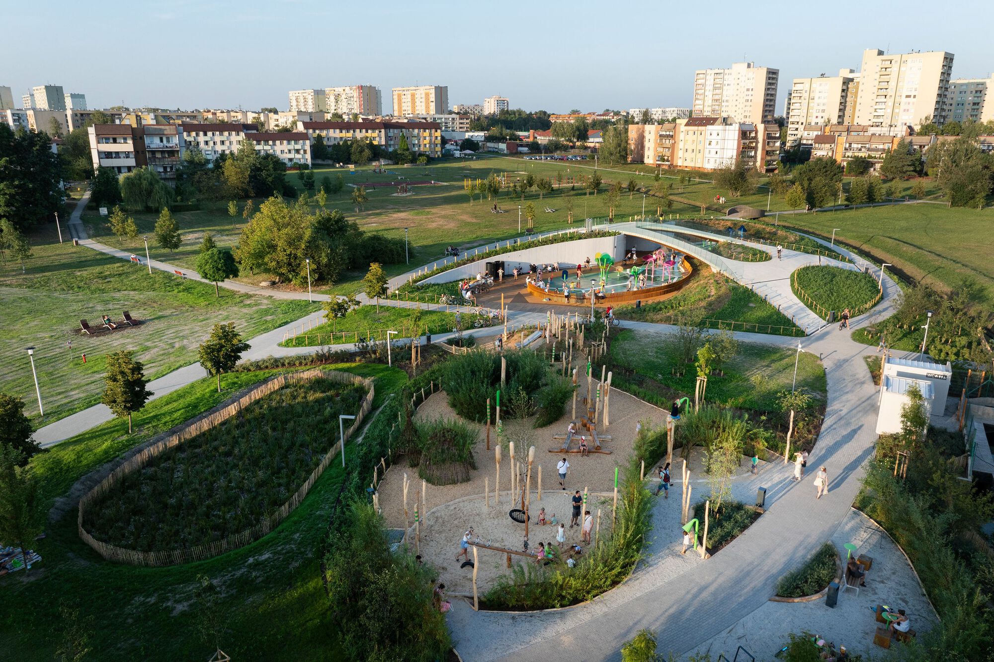 波蘭兒童遊樂場 公園 開放空間 Playgrounds Jaworek Park Tychy Robert Skitek