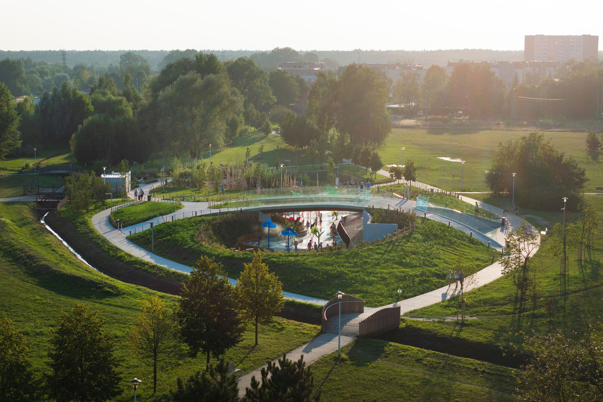 波蘭兒童遊樂場 公園 開放空間 Playgrounds Jaworek Park Tychy Robert Skitek