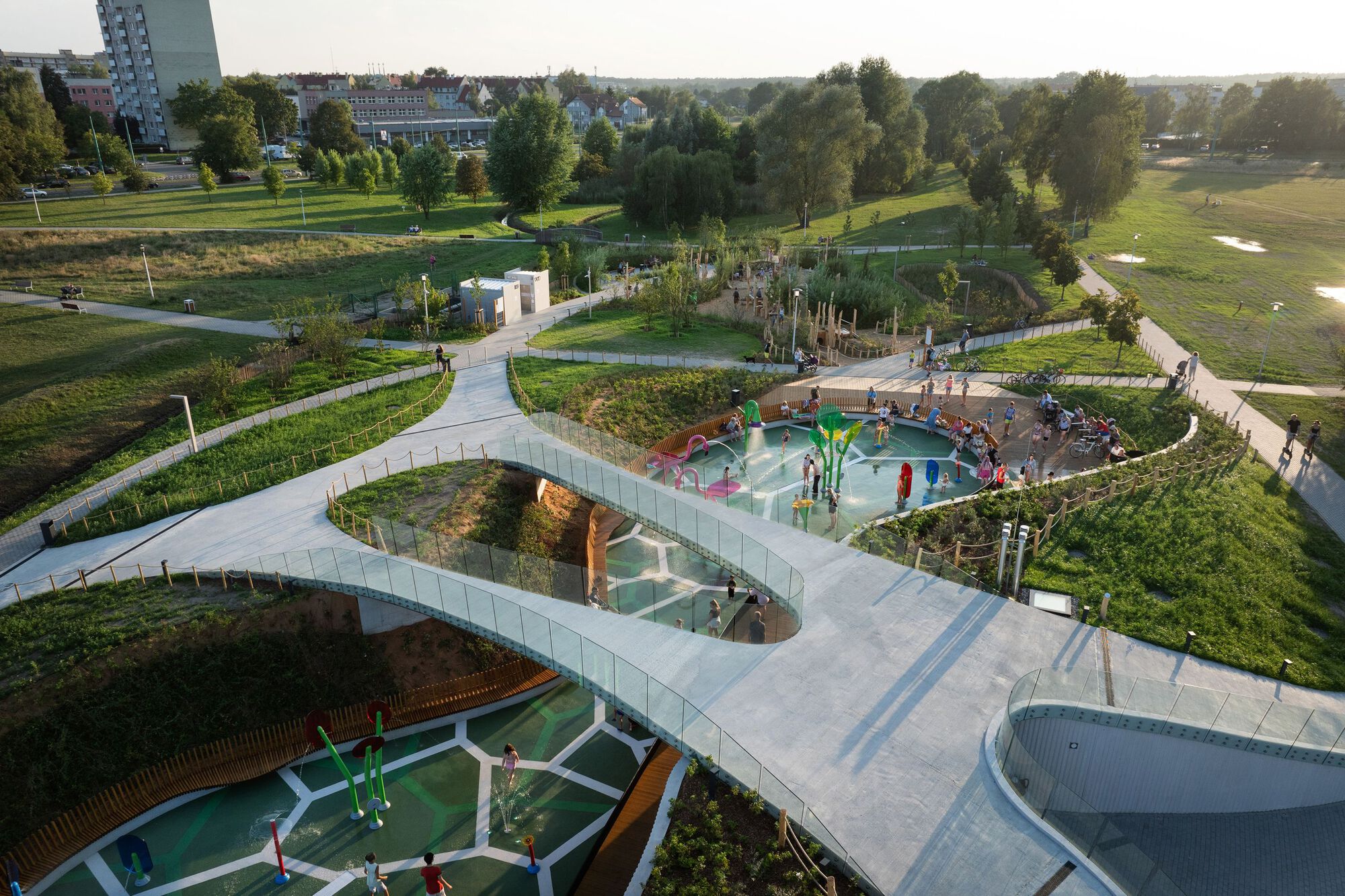 波蘭兒童遊樂場 公園 開放空間 Playgrounds Jaworek Park Tychy Robert Skitek