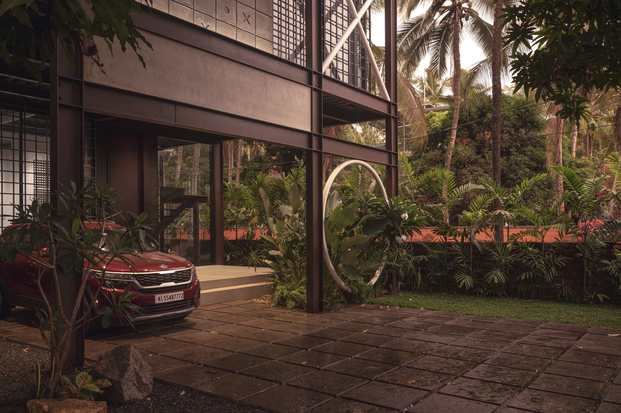 Indian House XO 3dor Concepts Steel Frame 鋼構 印度住宅