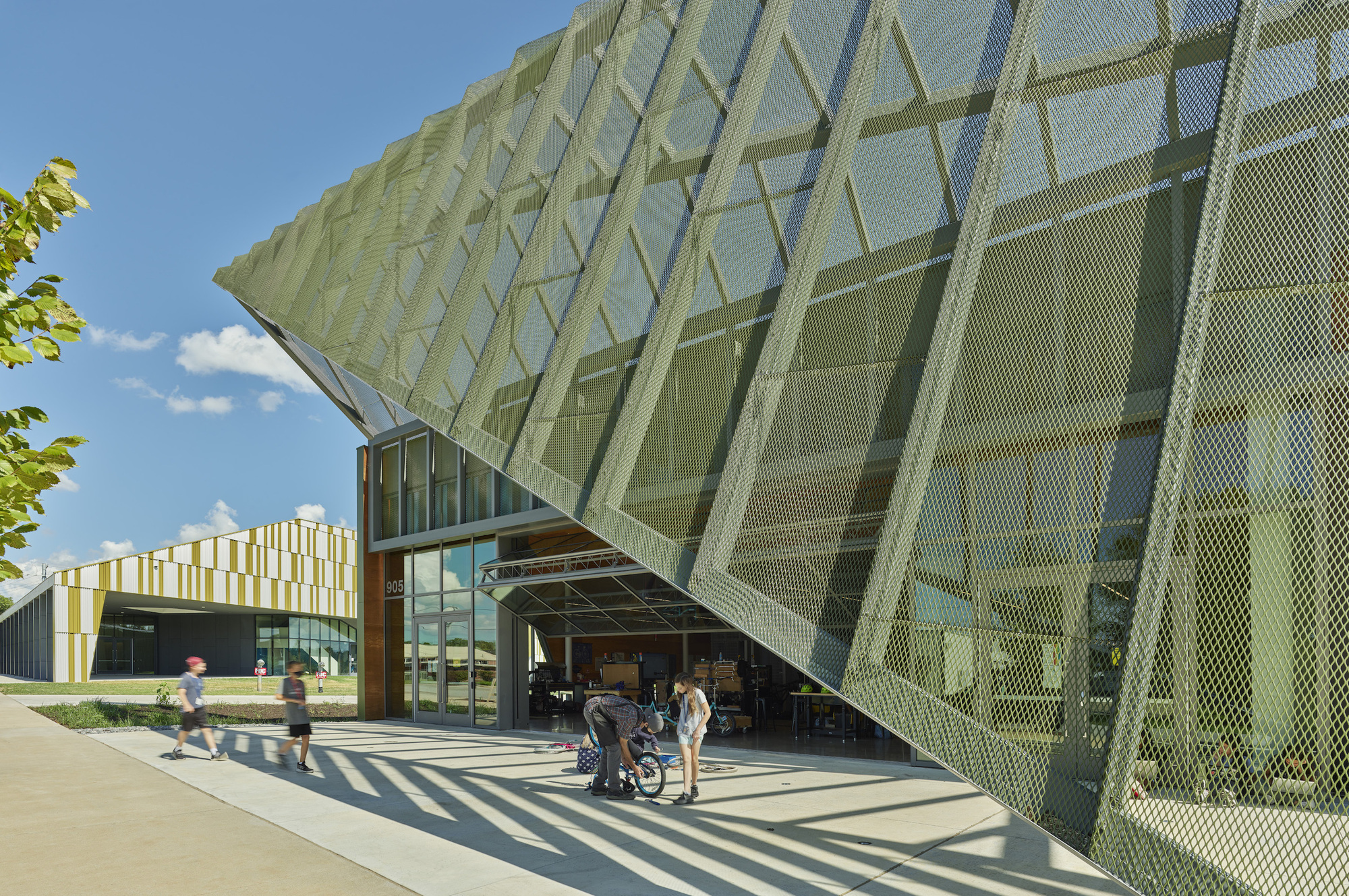 Marlon Blackwell Architects 美國阿肯色州 Thaden School 校園建築 