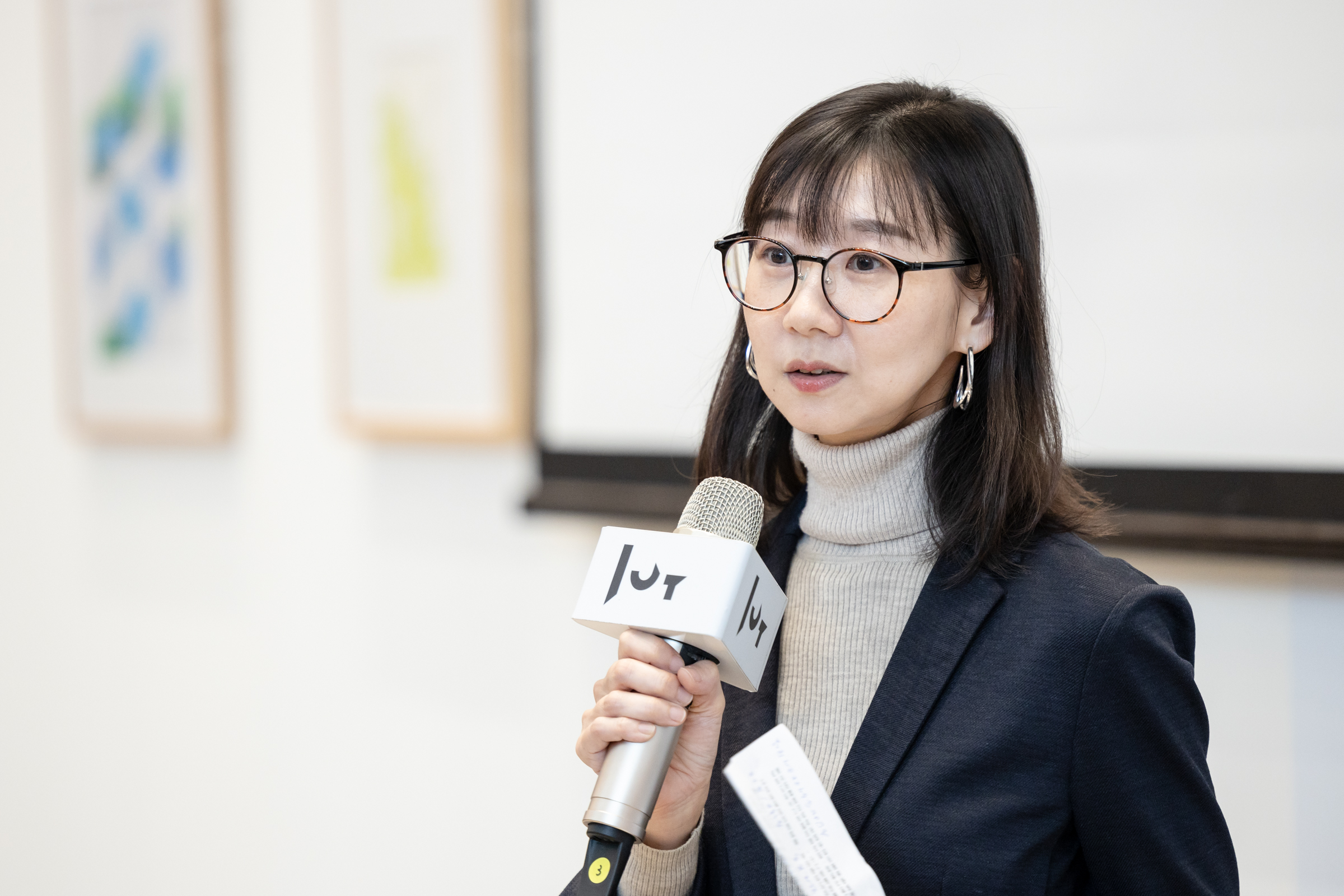 忠泰美術館黃姍姍總監致詞 ©忠泰美術館