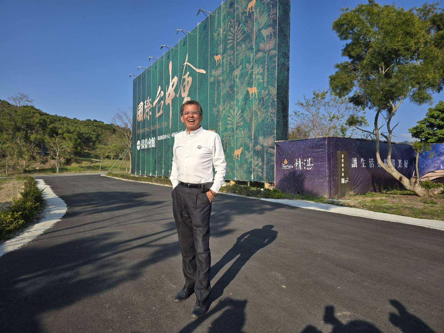 精湛建設陳志聲總經理熱心公益人緣極佳深得上市櫃董事長喜愛 庭園枯山水指名設計