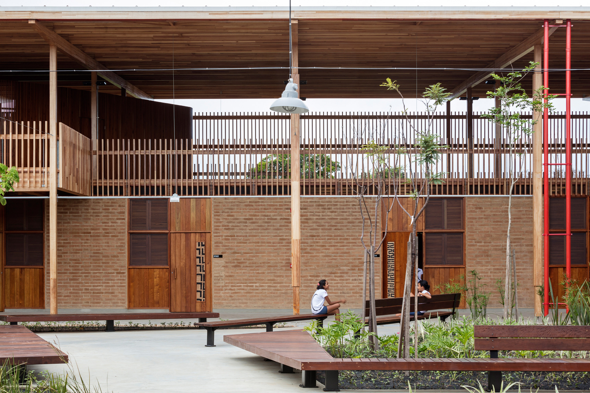巴西卡努阿納學校 Canuanã school 孩童村落 (Children Village) 宿舍 Brazil