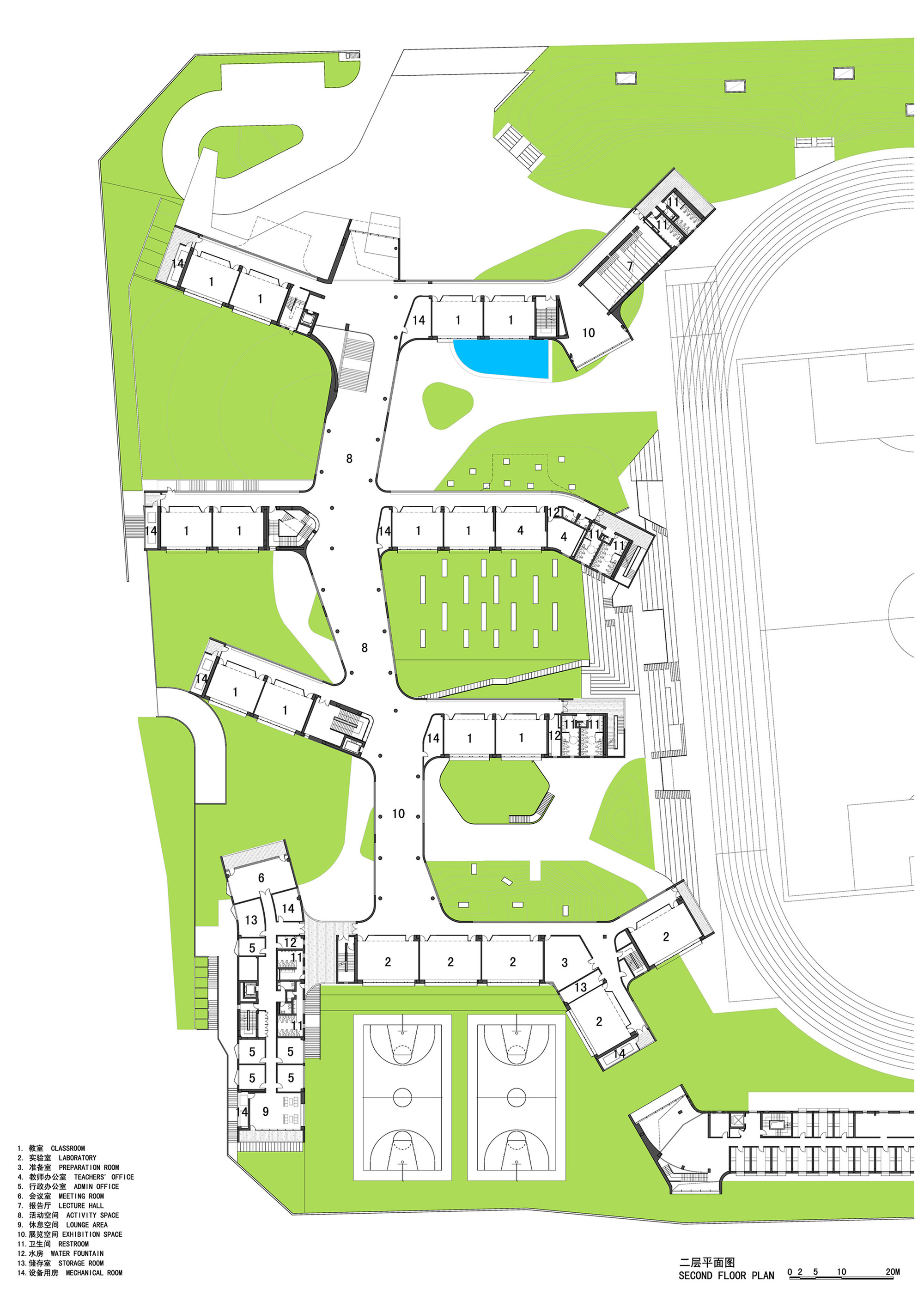 OPEN Architecture 建築事務所 北京四中房山校區 李虎、黃文菁