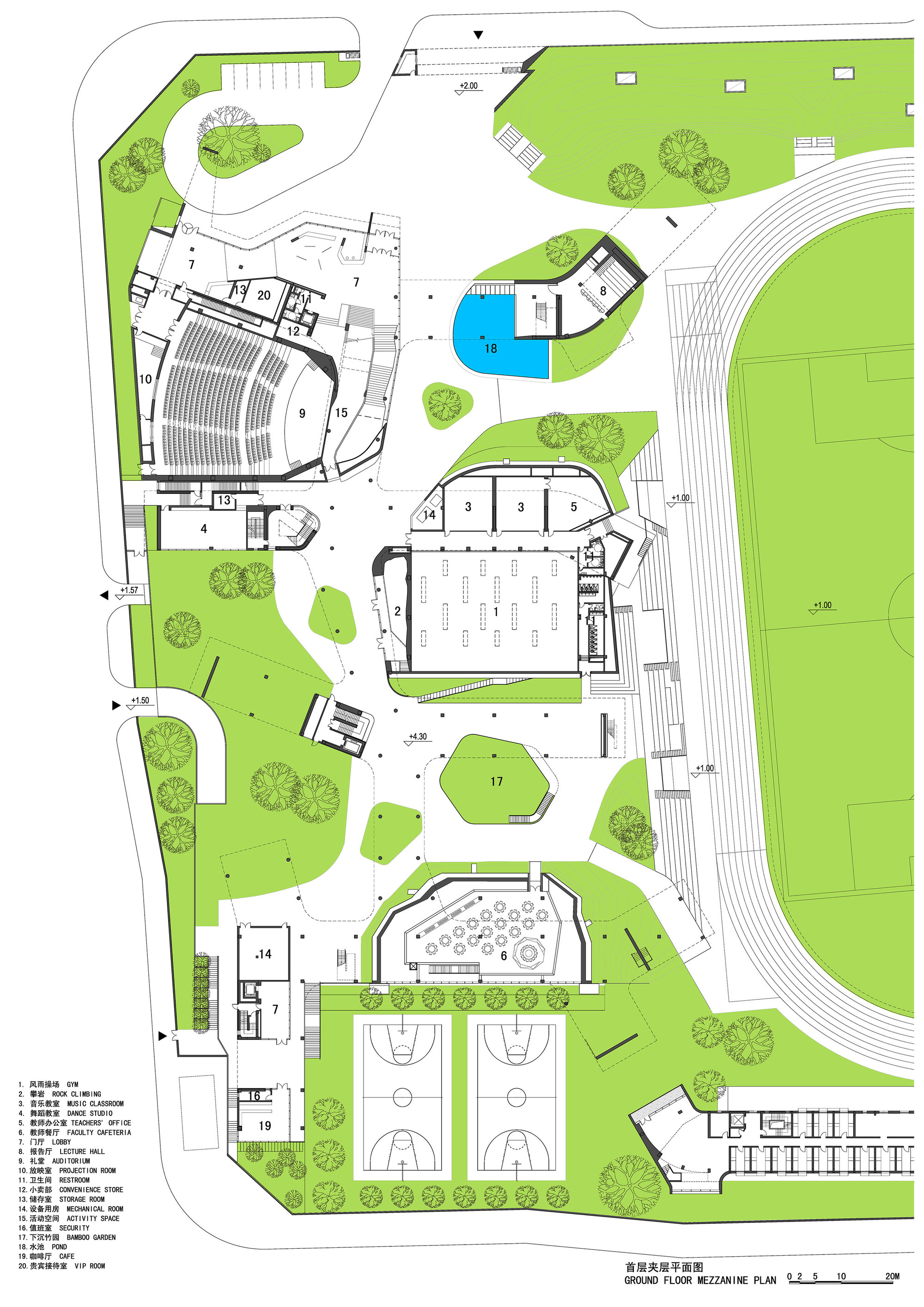 OPEN Architecture 建築事務所 北京四中房山校區 李虎、黃文菁