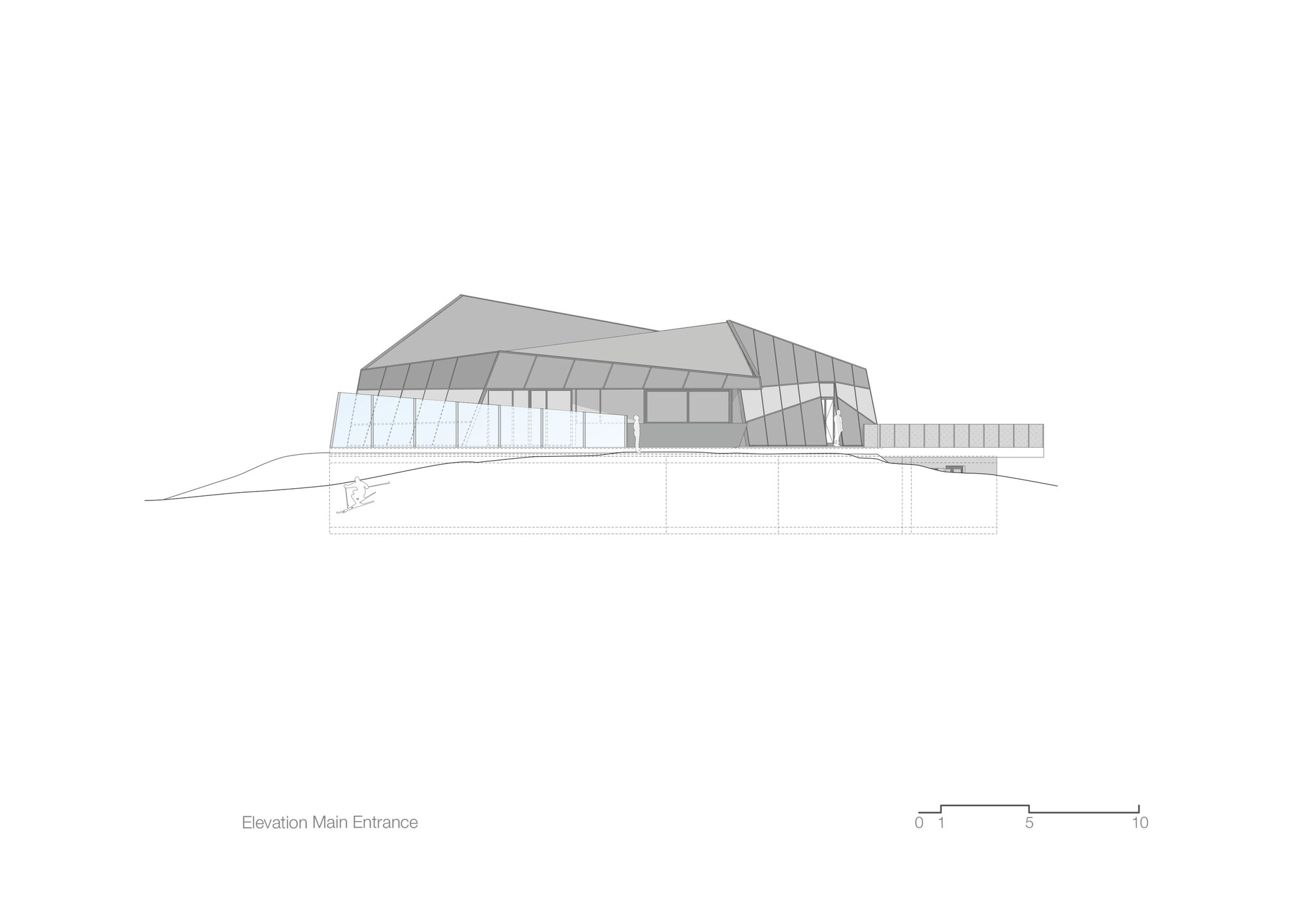 阿爾卑斯山餐廳 奧地利 Viereck Architects  Eagle Mountain Top Restaurant