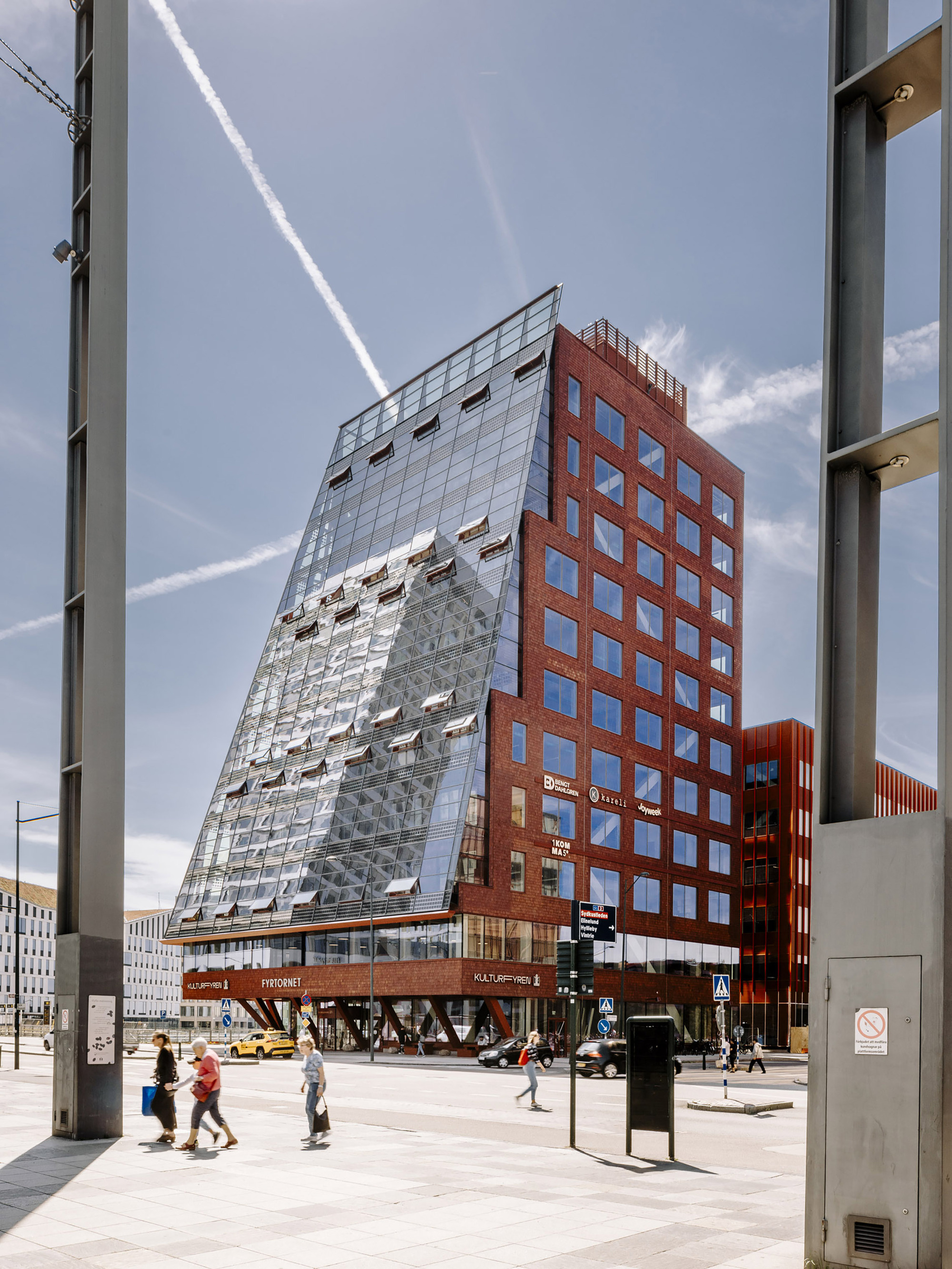 瑞典Malmö 馬爾摩 Fyrtornet 高層 辦公大樓 木構 Wingårdhs