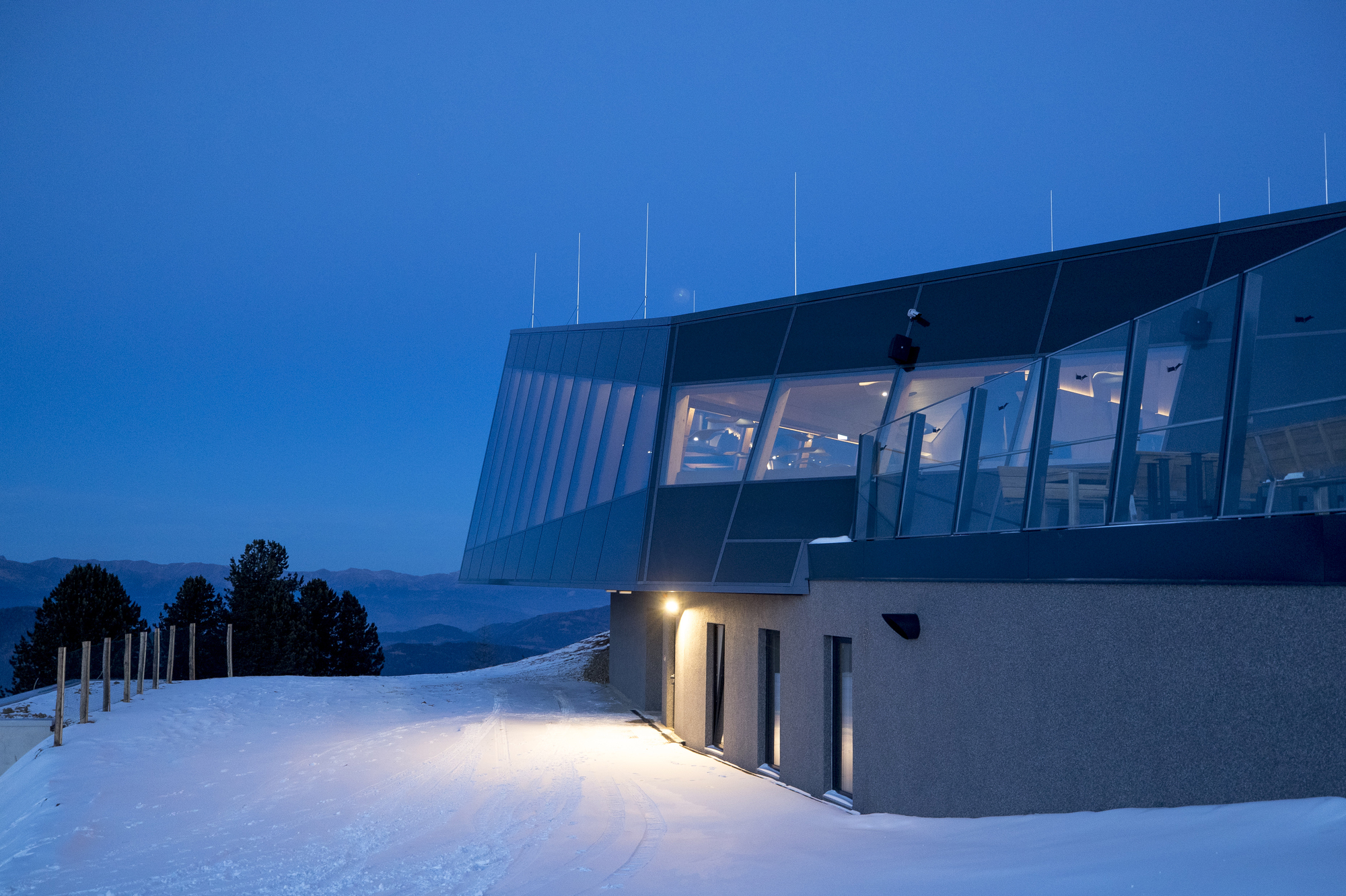 阿爾卑斯山餐廳 奧地利 Viereck Architects  Eagle Mountain Top Restaurant