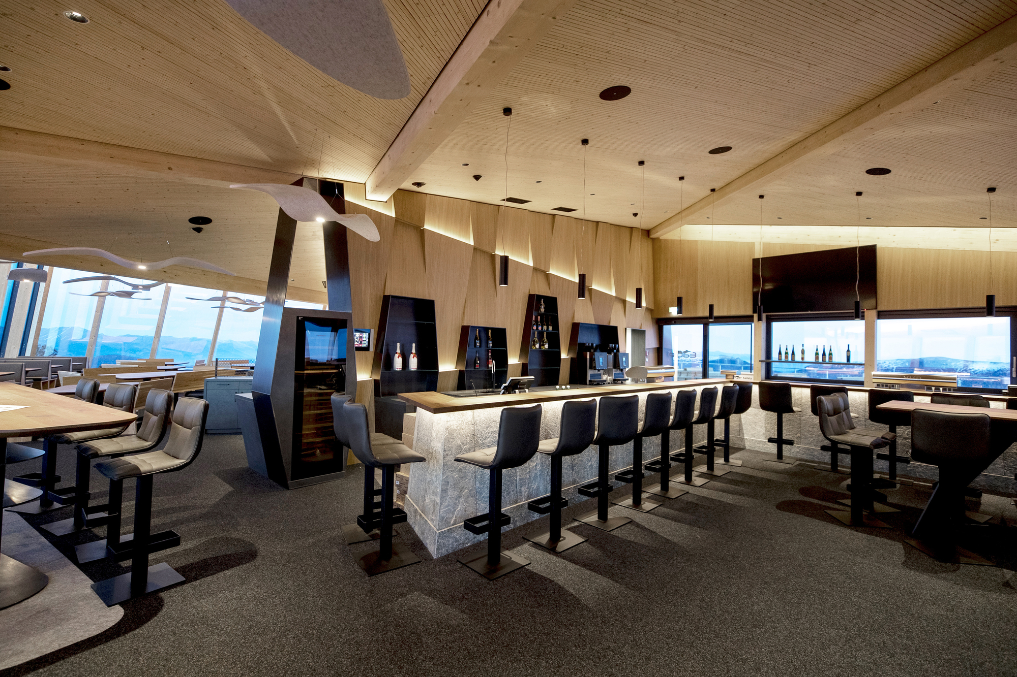 阿爾卑斯山餐廳 奧地利 Viereck Architects  Eagle Mountain Top Restaurant