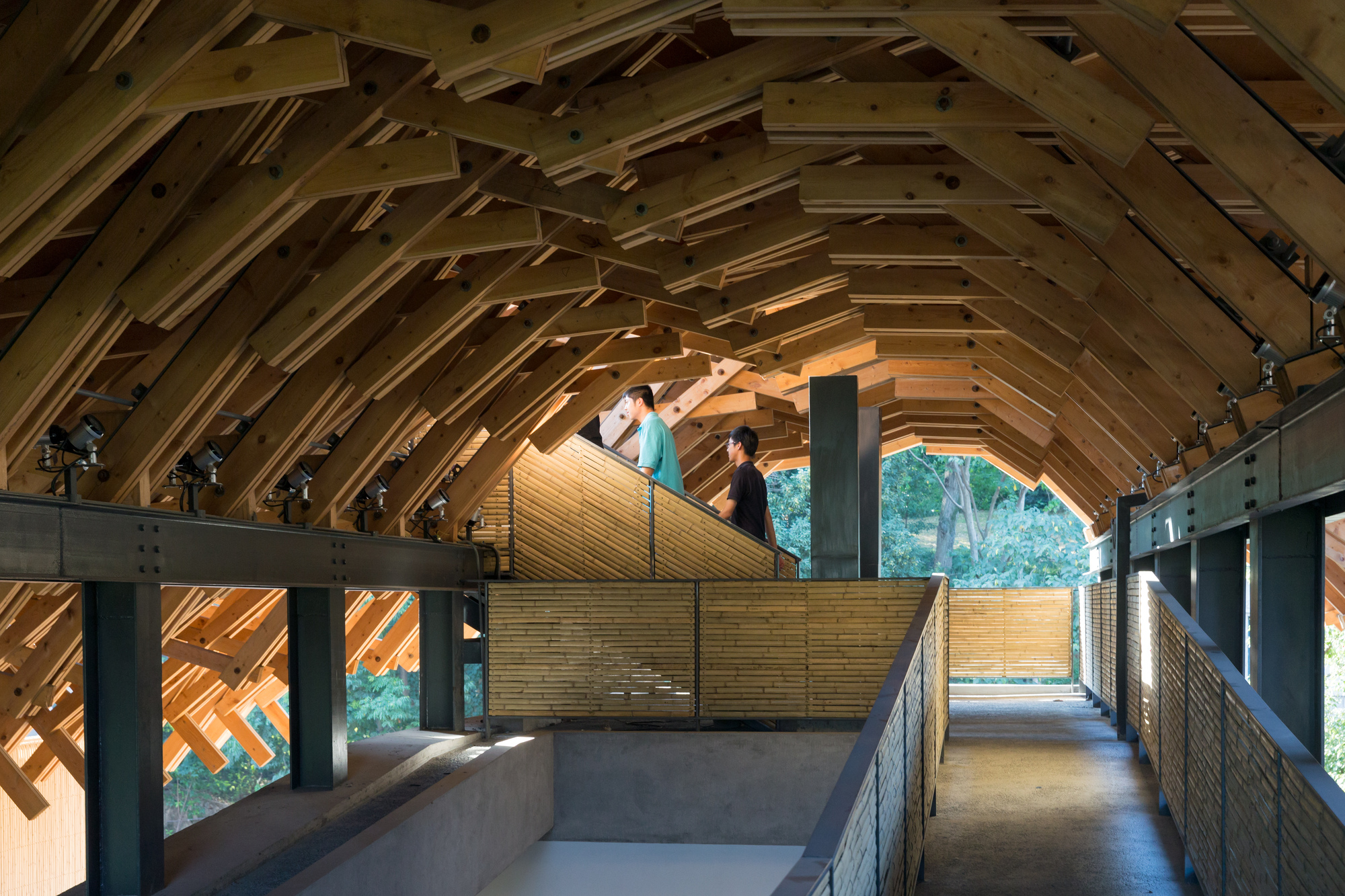 業餘建築工作室(Amateur Architecture Studio),瓦山會館(Wa Shan Guesthouse)/中國美術學院象山校區(China Academy of Art Xiangshan Campus),杭州,2013年。(圖片 © Iwan Baan)