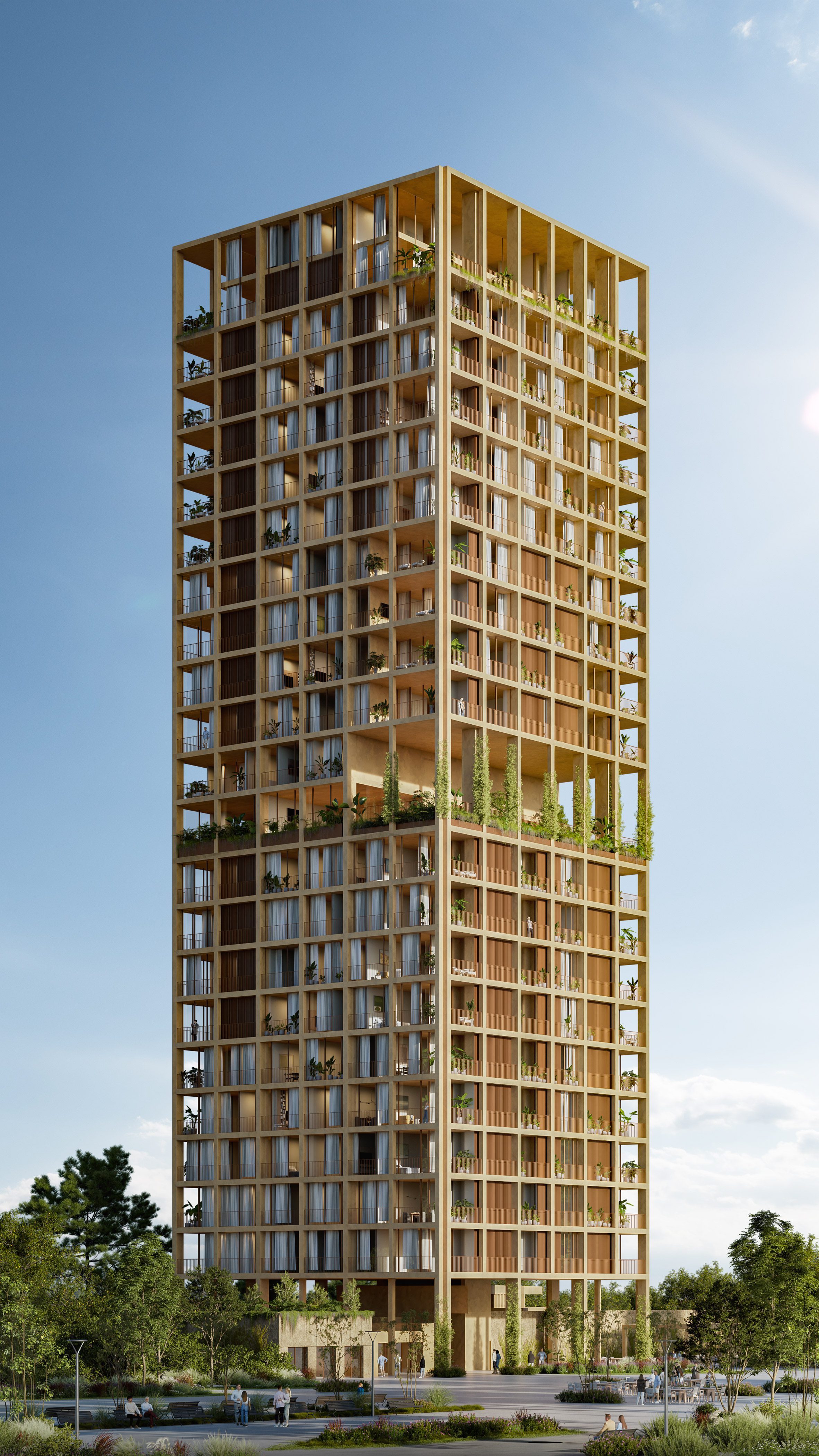 Estudio AMA  skyscraper Paraguay Asunción 巴拉圭高樓住宅