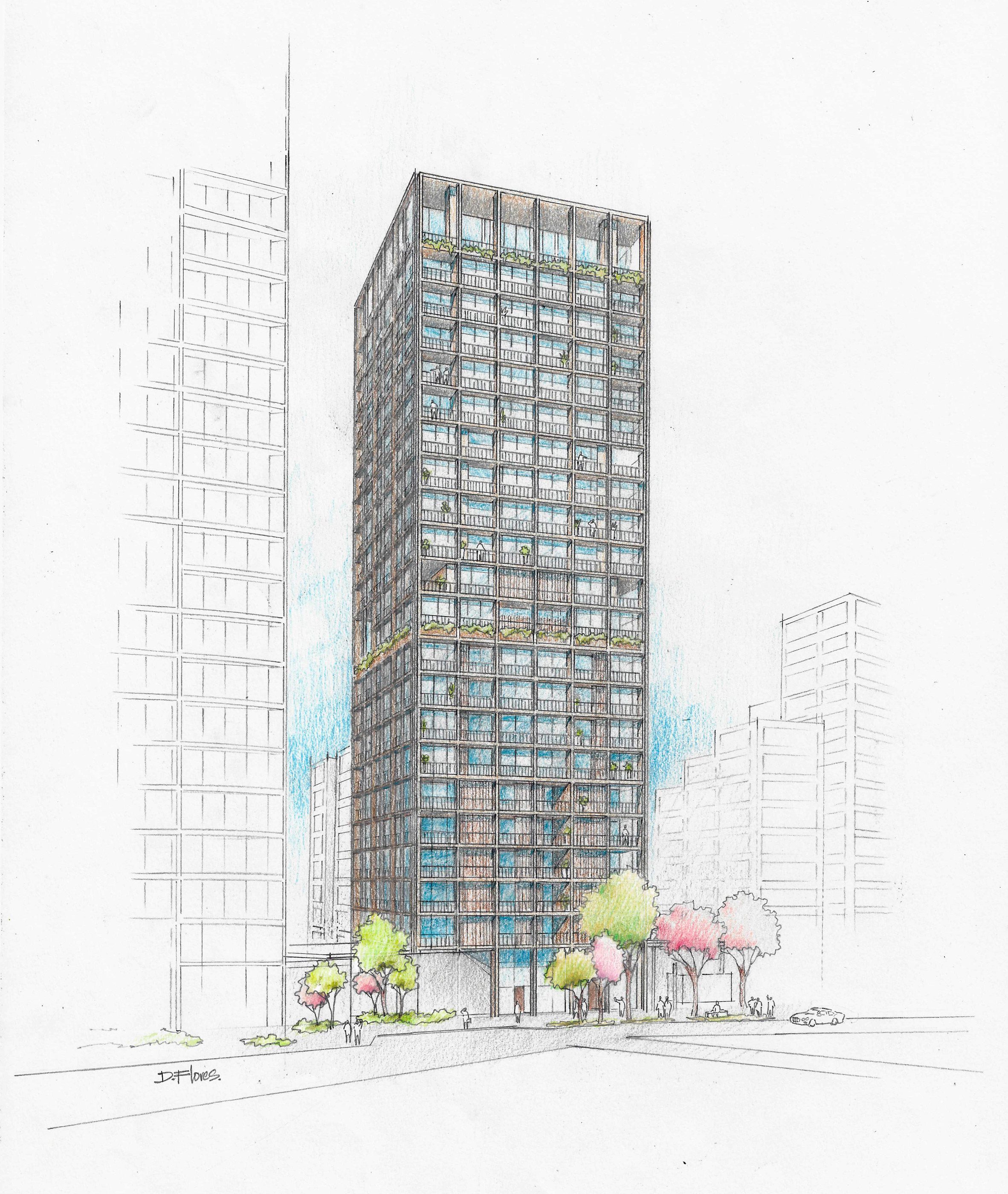 Estudio AMA  skyscraper Paraguay Asunción 巴拉圭高樓住宅