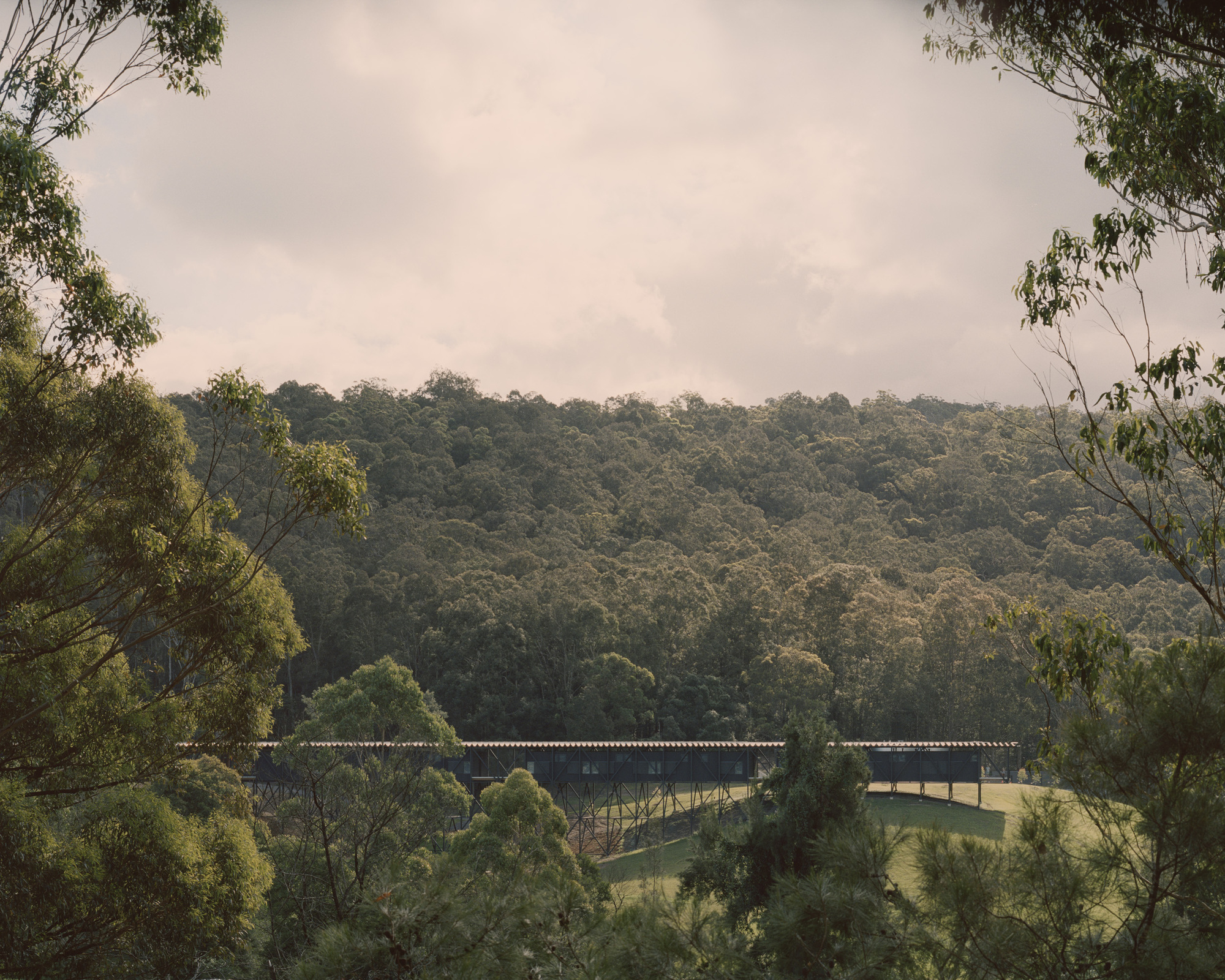 Kerstin Thompson Architects Australia Bundanon Art Museum 澳洲 Bundanon 藝術博物館與吊橋