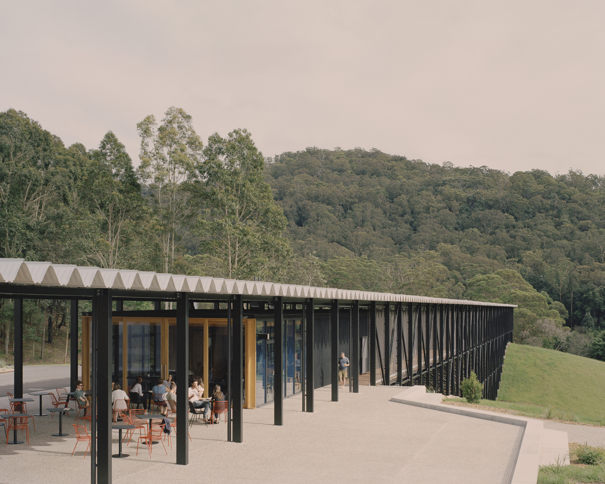 Kerstin Thompson Architects Australia Bundanon Art Museum 澳洲 Bundanon 藝術博物館與吊橋