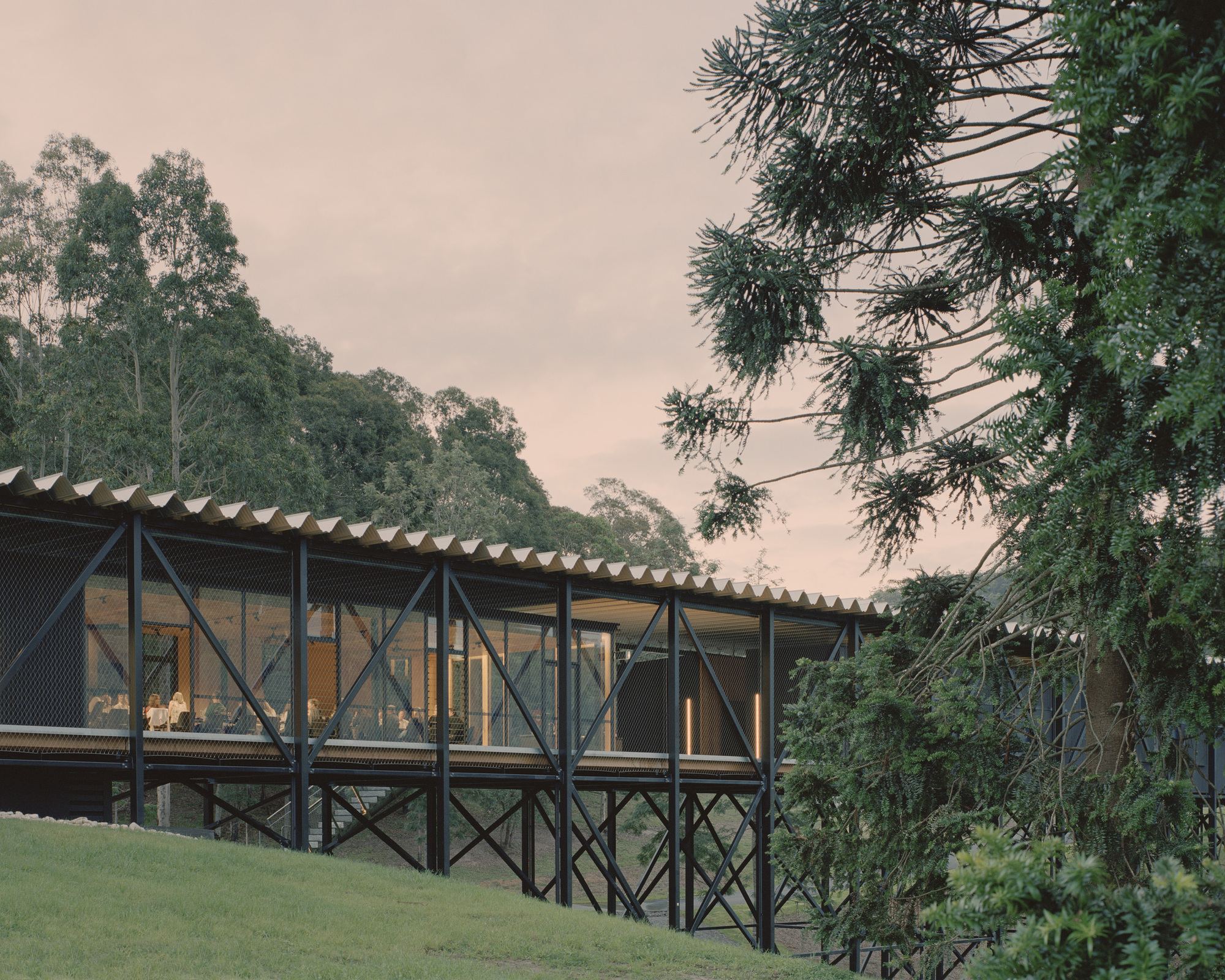 Kerstin Thompson Architects Australia Bundanon Art Museum 澳洲 Bundanon 藝術博物館與吊橋
