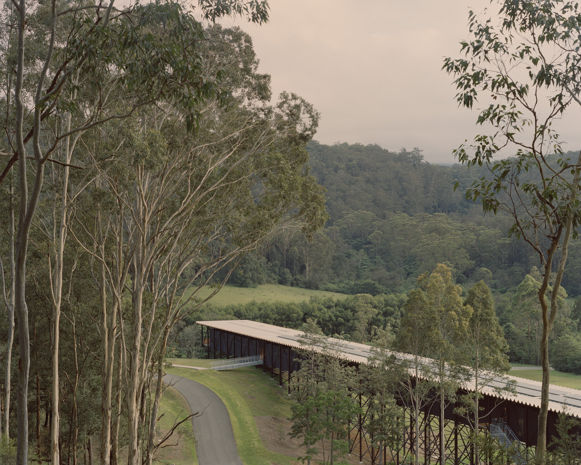 Kerstin Thompson Architects Australia Bundanon Art Museum 澳洲 Bundanon 藝術博物館與吊橋