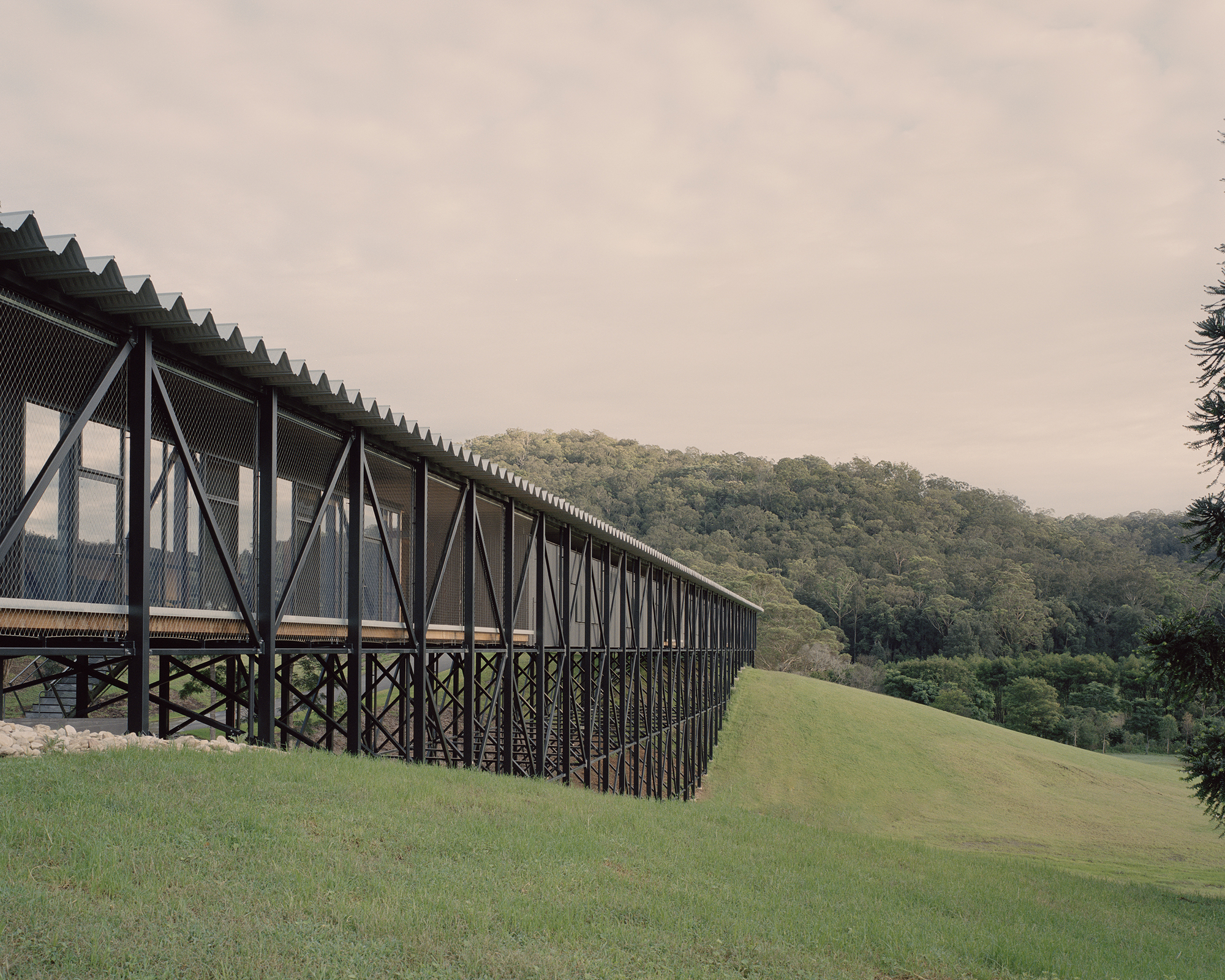 Kerstin Thompson Architects Australia Bundanon Art Museum 澳洲 Bundanon 藝術博物館與吊橋