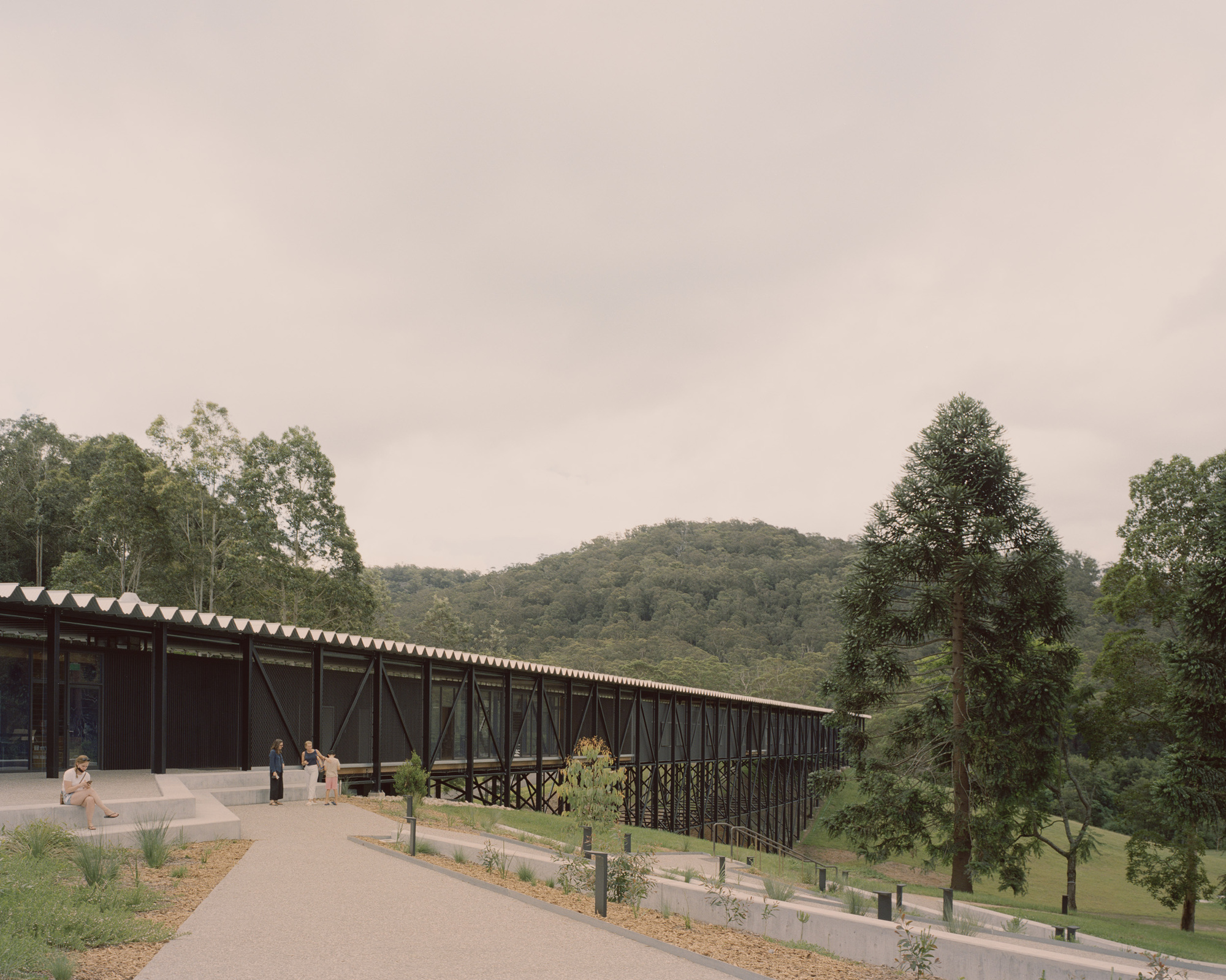 Kerstin Thompson Architects Australia Bundanon Art Museum 澳洲 Bundanon 藝術博物館與吊橋
