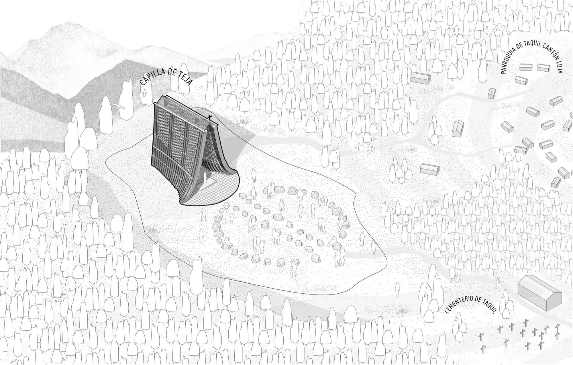 厄瓜多 Ecuador Loja 瓷磚教堂 Tile Chapel Jimenez Arquitectos