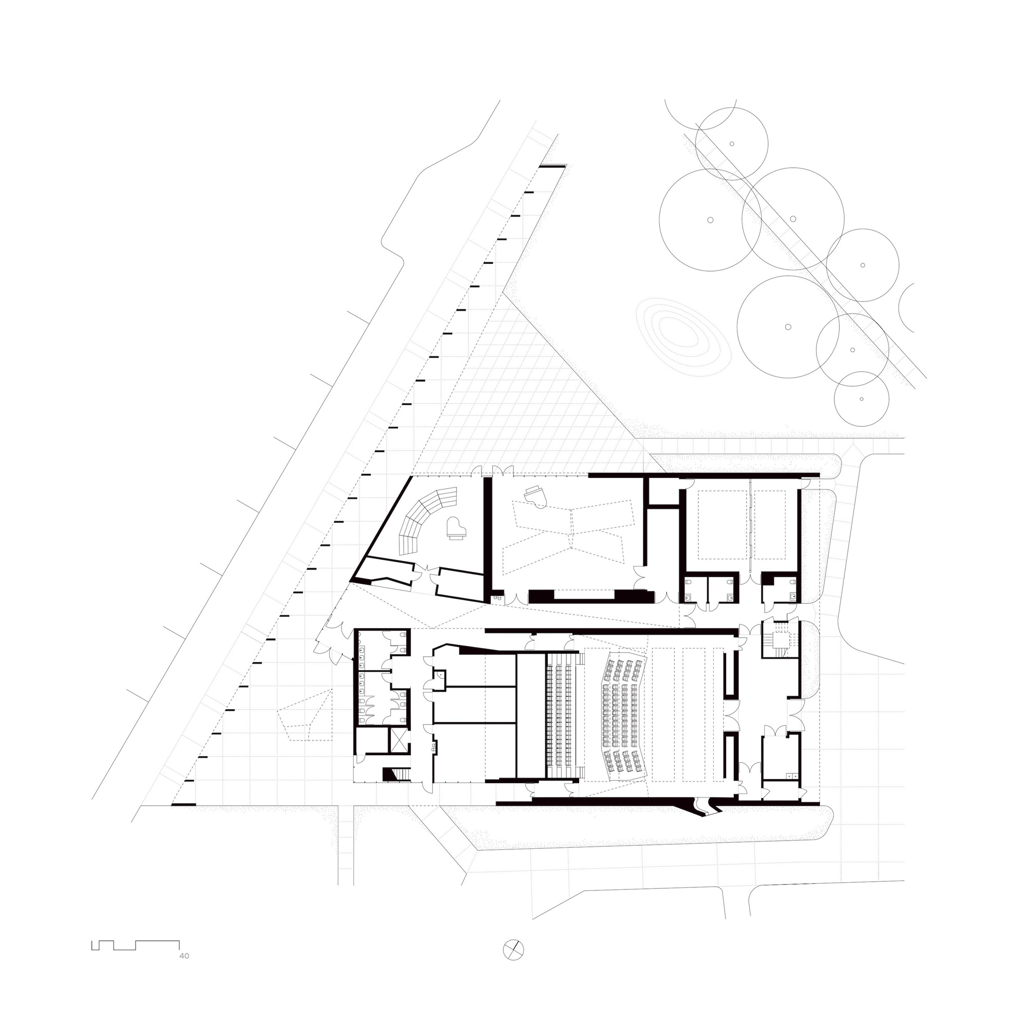 Marlon Blackwell Architects 美國阿肯色州 Thaden School 校園建築 