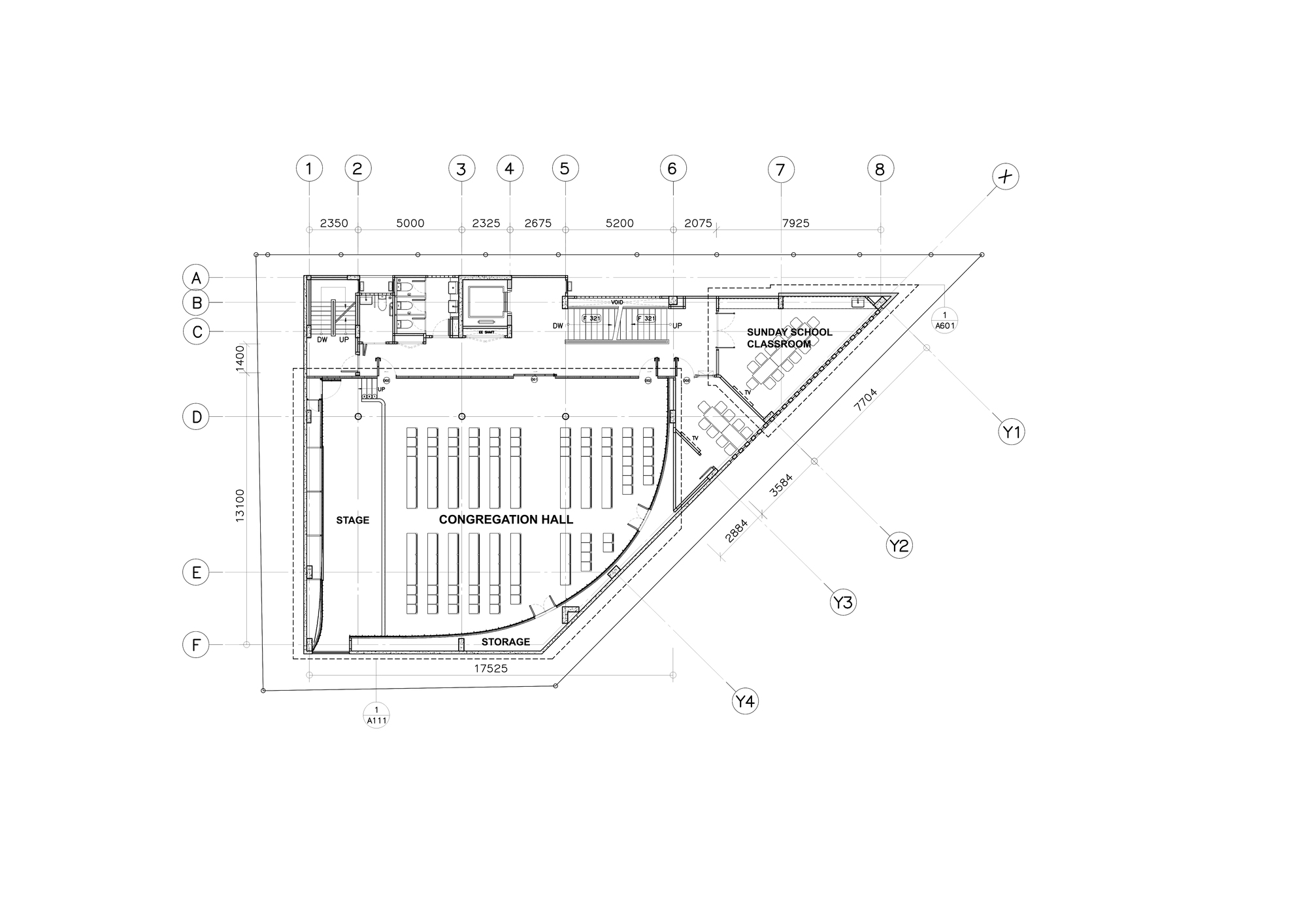 平面圖 Plan 泰國 喜樂教會 教堂 Church of Joy Department of Architecture