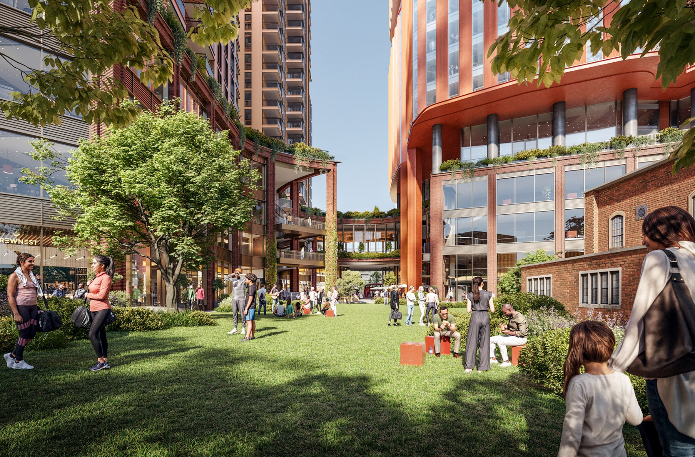 佛斯特建築事務所（Foster + Partners）倫敦班克賽德（Bankside）摩天大樓