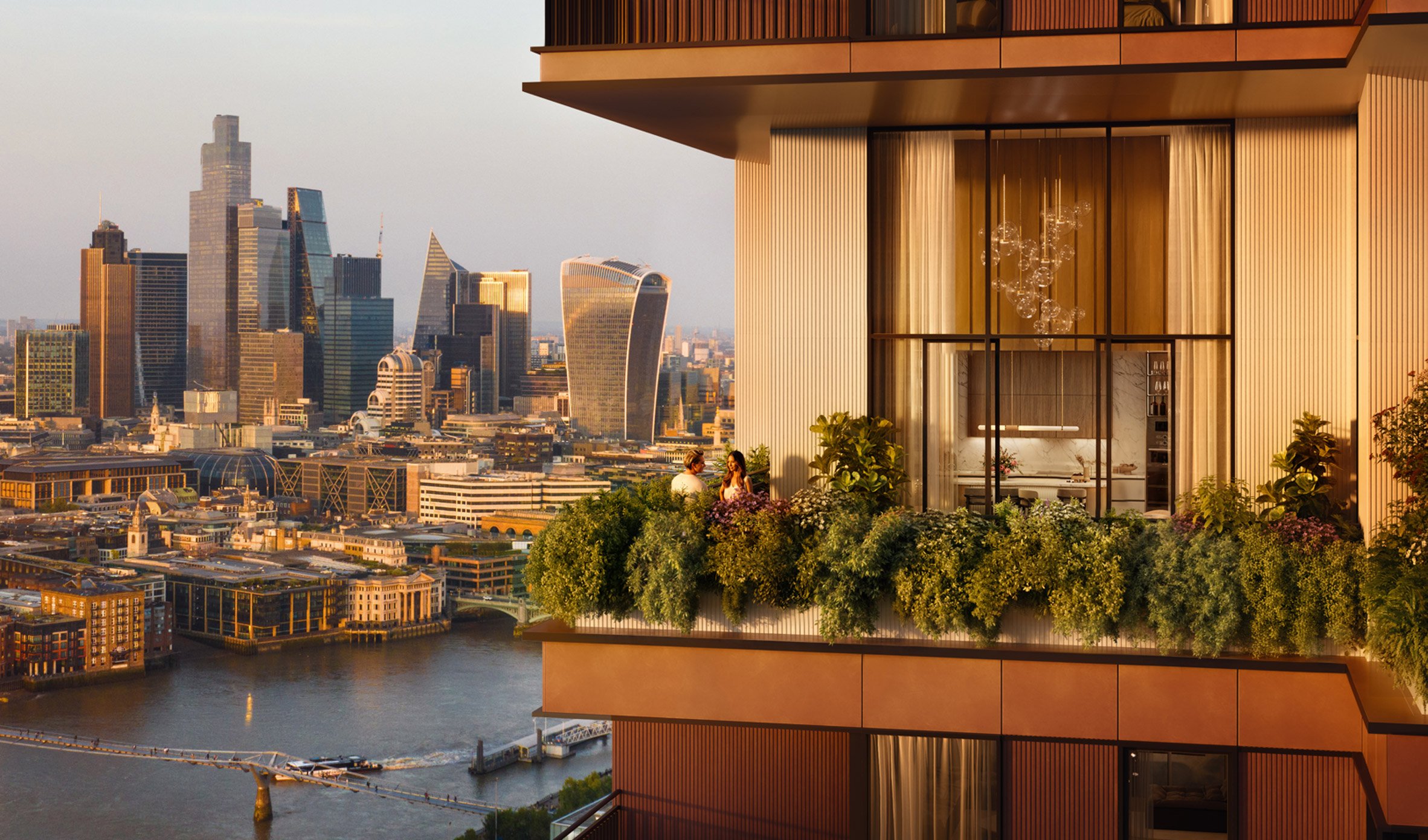 佛斯特建築事務所（Foster + Partners）倫敦班克賽德（Bankside）摩天大樓