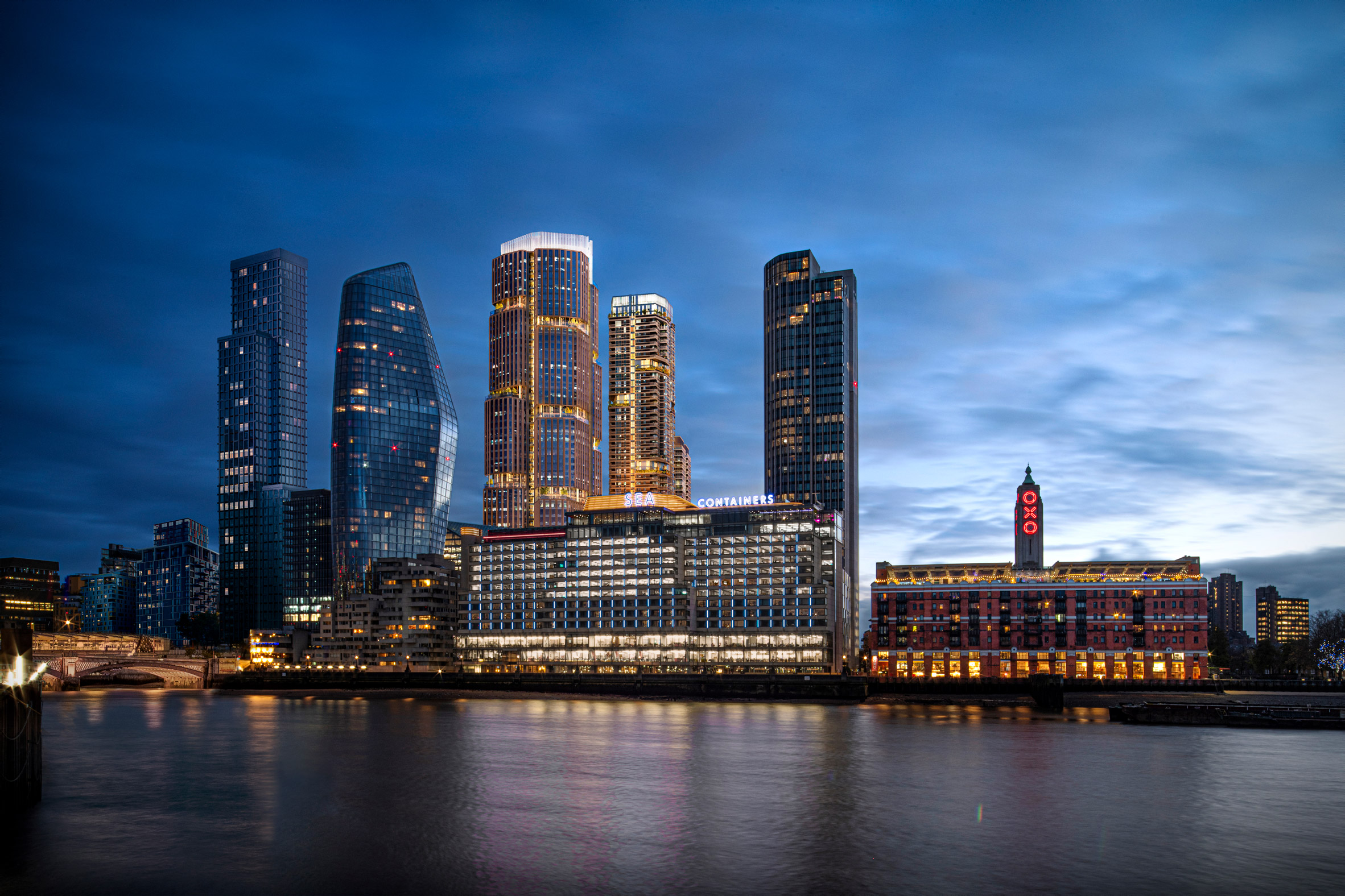 佛斯特建築事務所(Foster + Partners)倫敦班克賽德(Bankside)摩天大樓