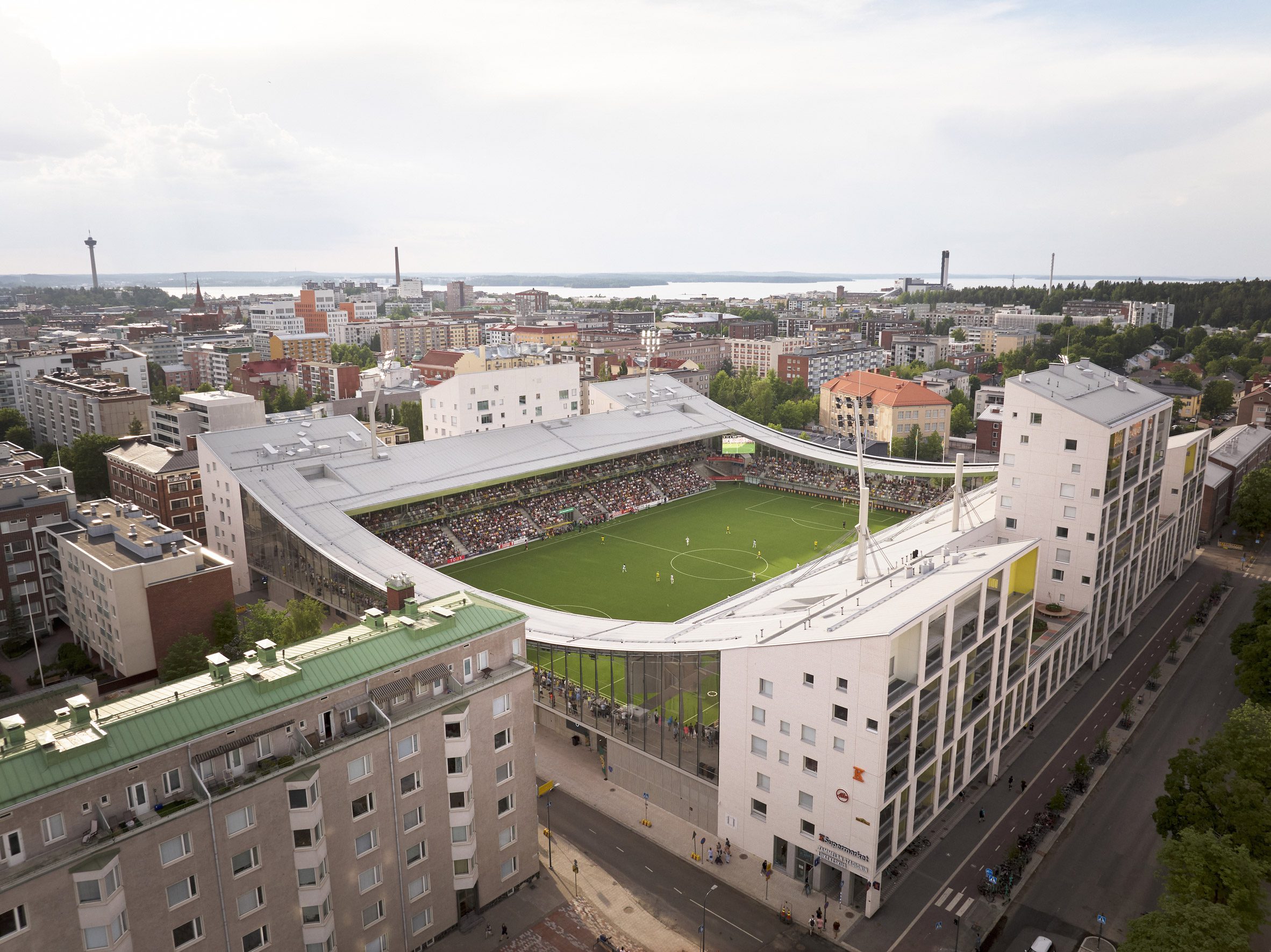 JKMM Architects   football stadium  housing  Finlandt