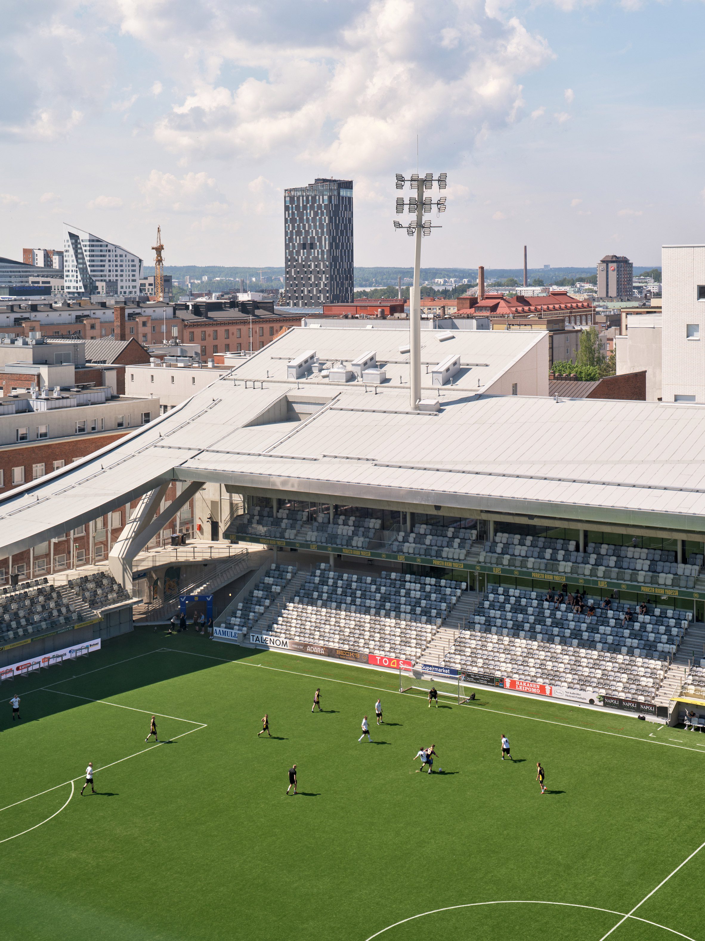 JKMM Architects   football stadium  housing  Finlandt