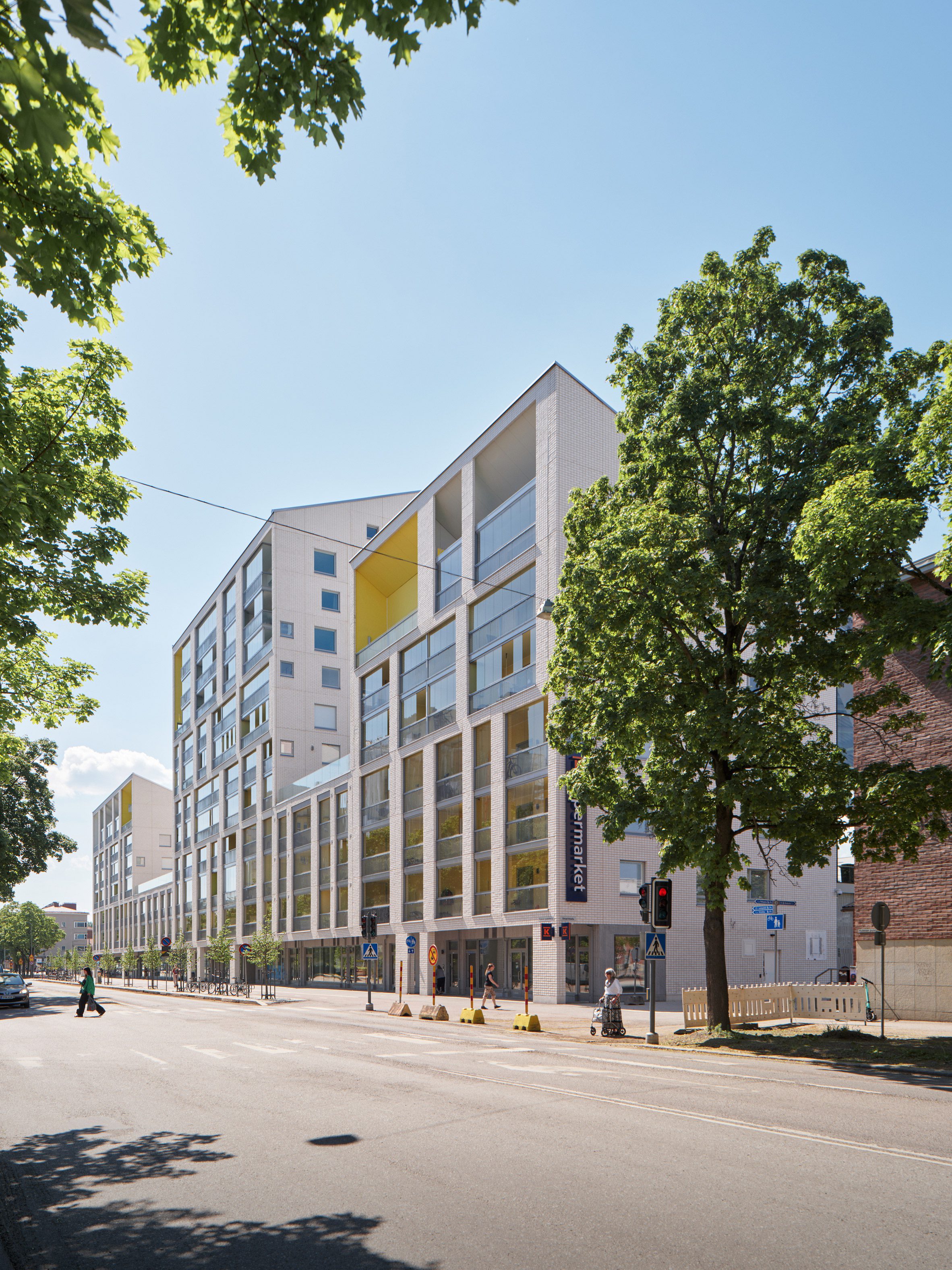 JKMM Architects   football stadium  housing  Finlandt