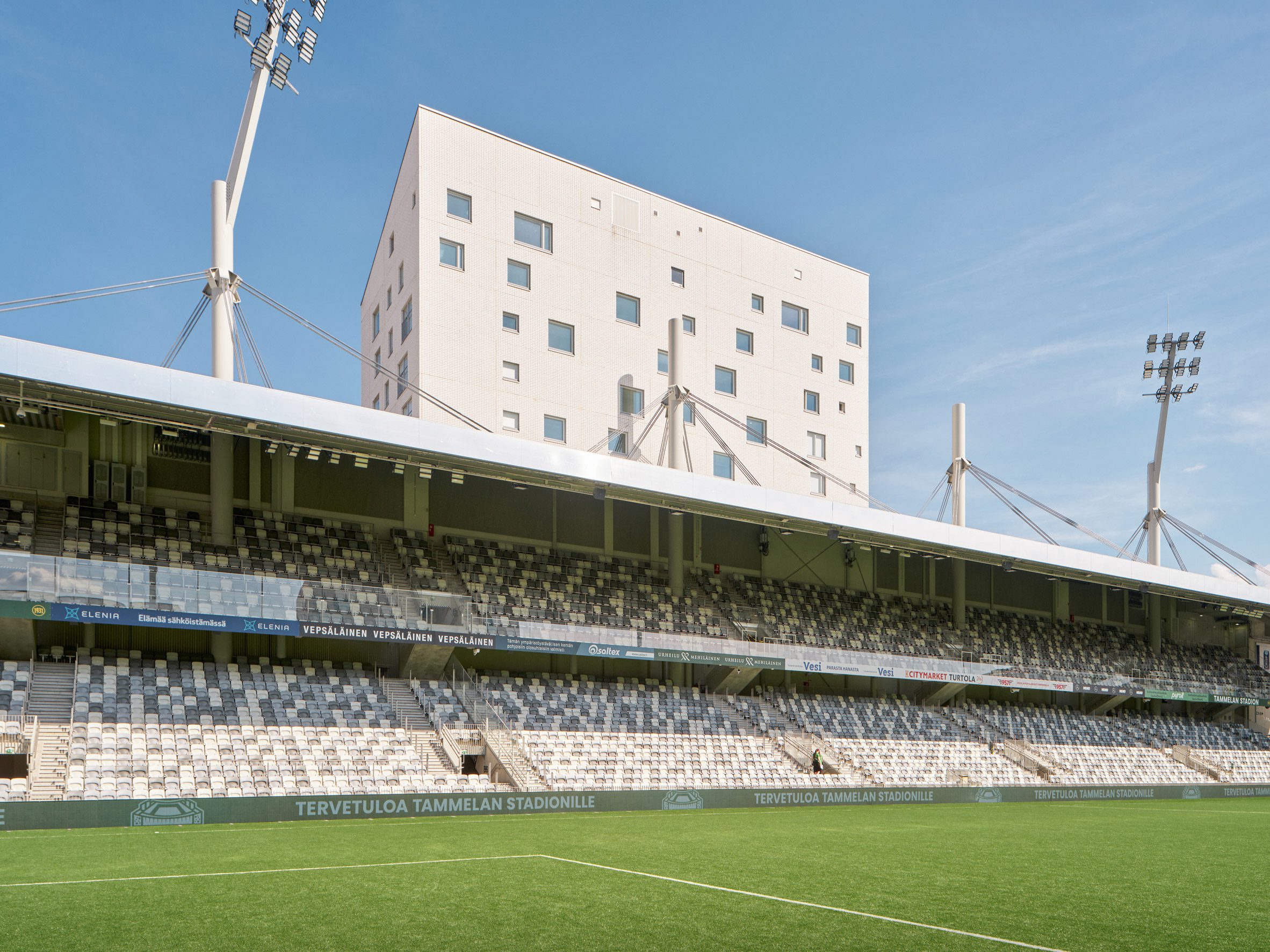 JKMM Architects   football stadium  housing  Finlandt