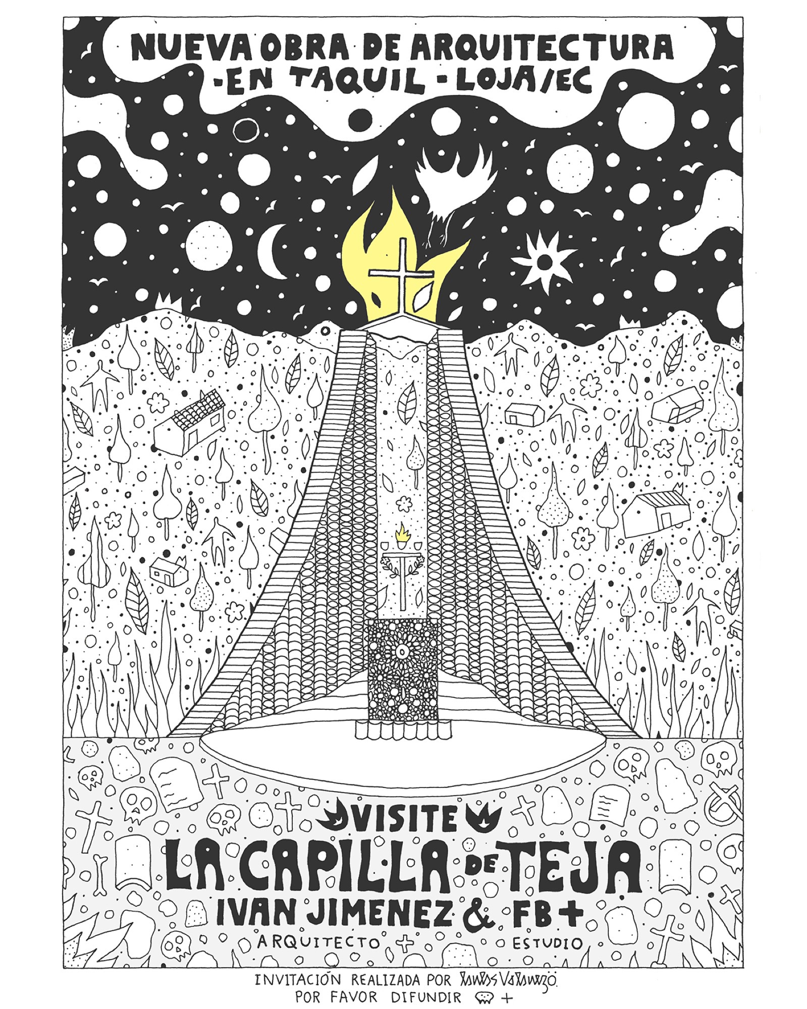 厄瓜多 Ecuador Loja 瓷磚教堂 Tile Chapel Jimenez Arquitectos