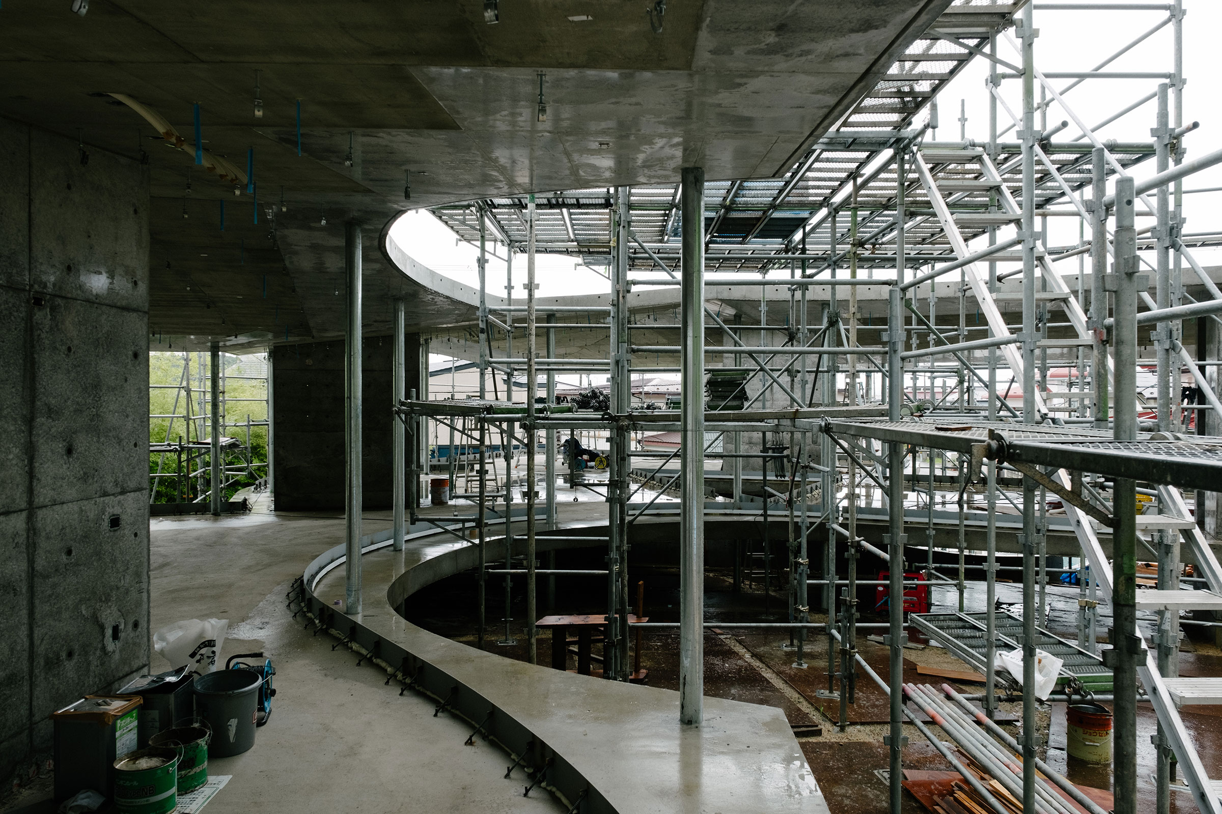 工藤浩平建築設計事務所 秋田市 住宅 楢山 別邸 建築施工中