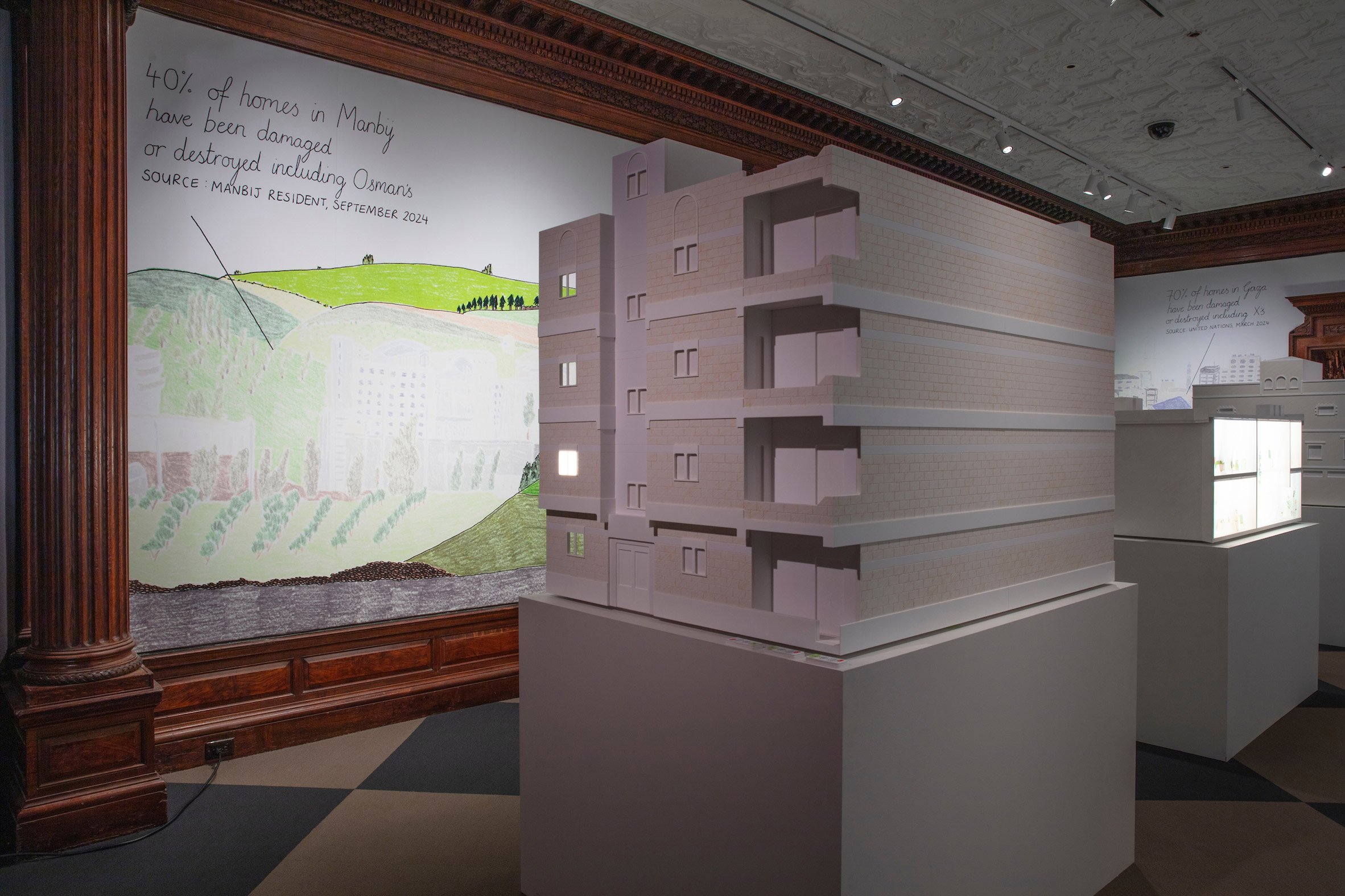 Patterns of Life installation recreates homes destroyed by domicide