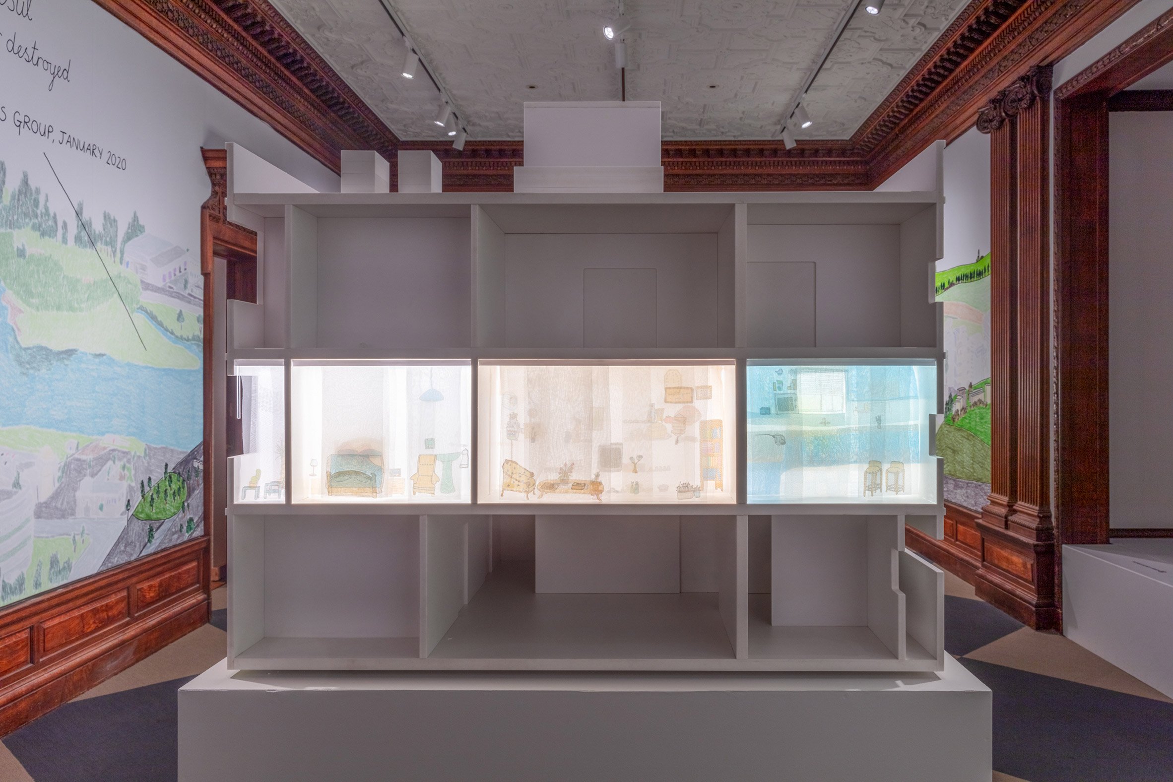 Patterns of Life installation recreates homes destroyed by domicide