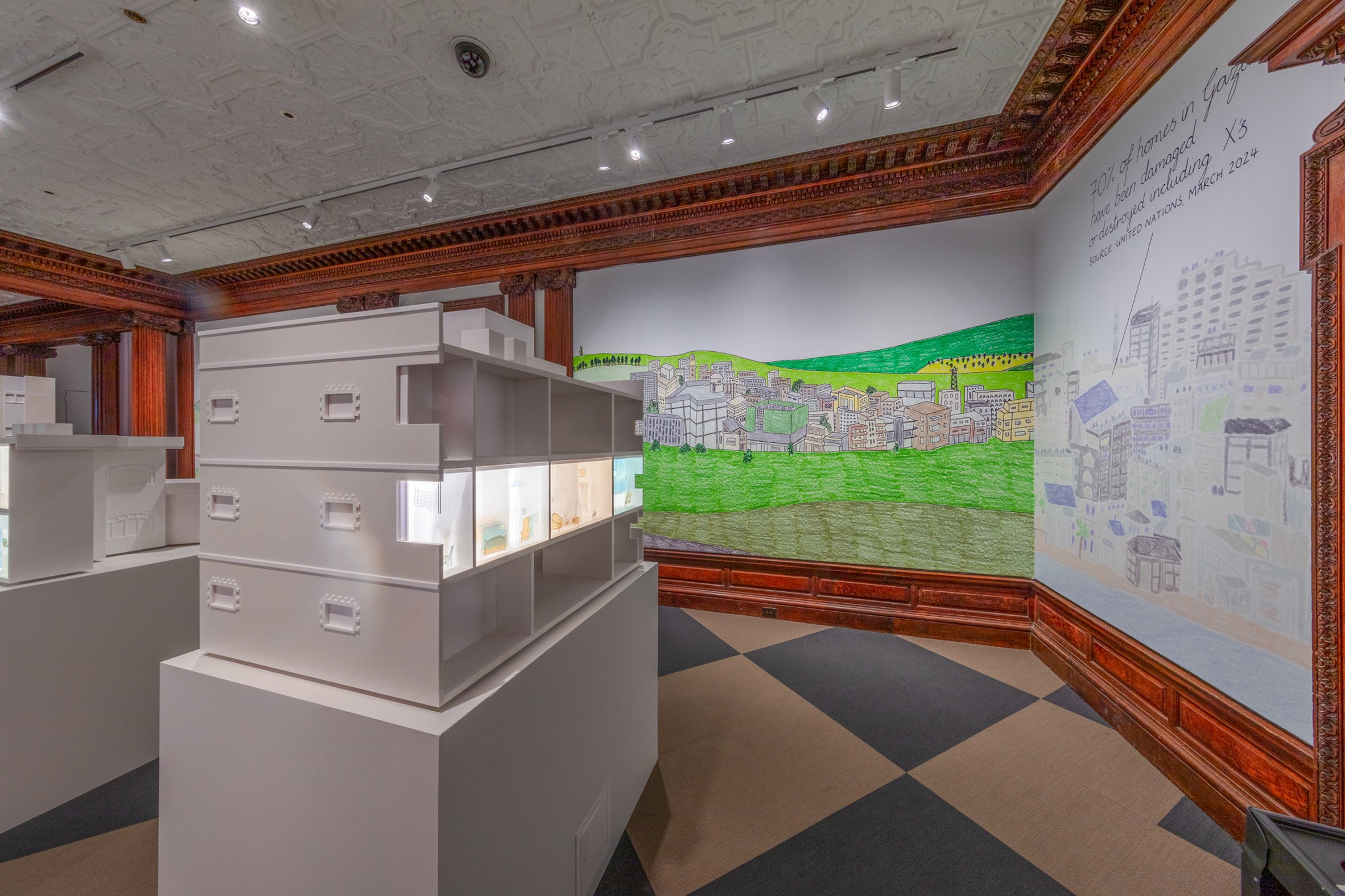Patterns of Life installation recreates homes destroyed by domicide