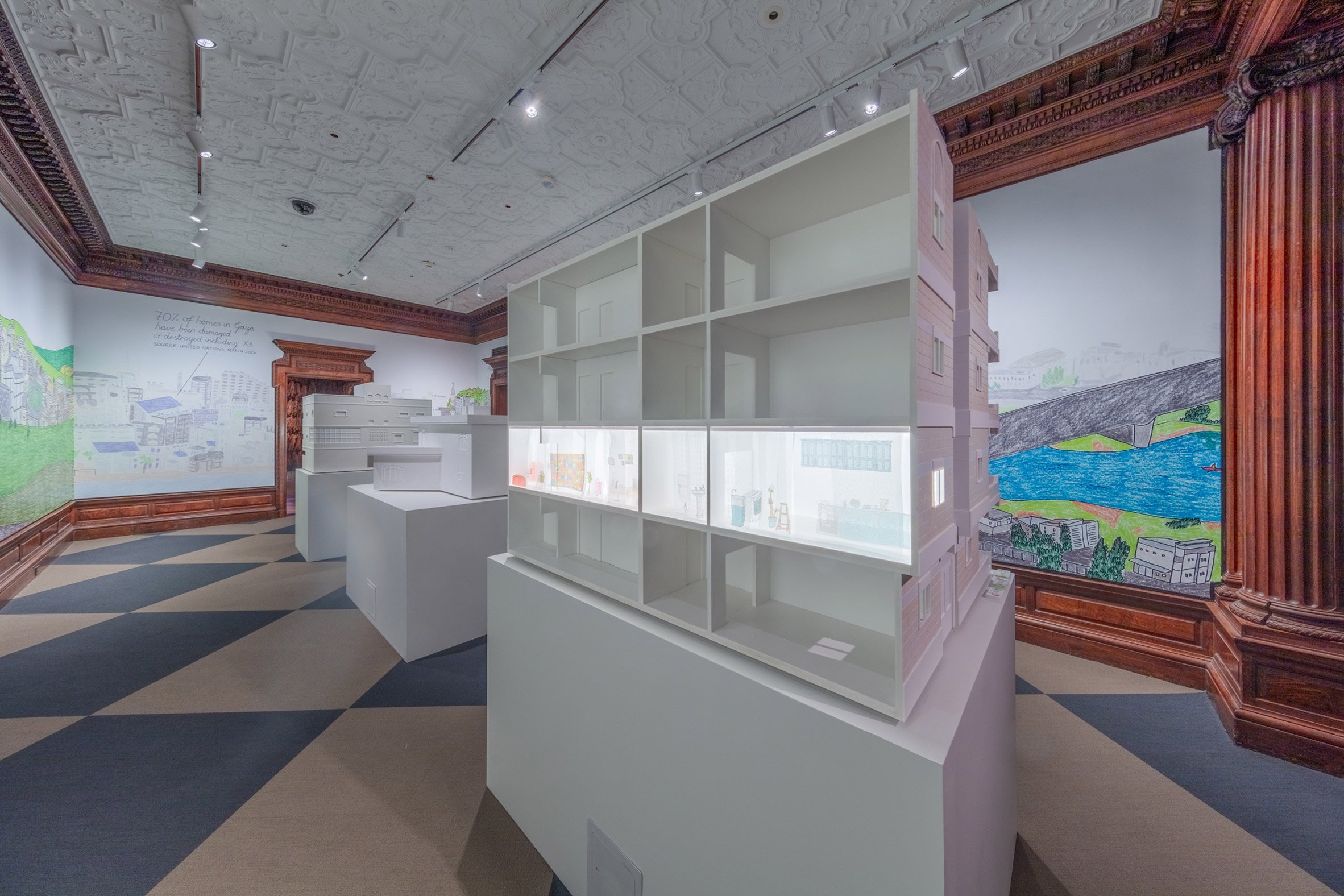 Patterns of Life installation recreates homes destroyed by domicide