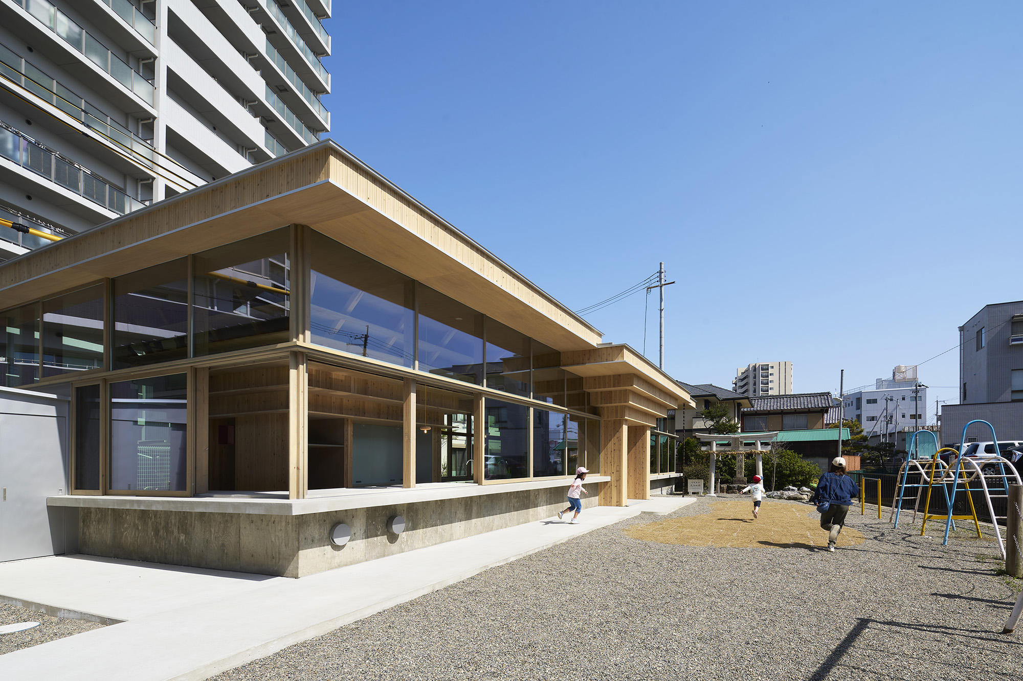 OHArchitecture 日本滋賀縣守山市 梅田町自治会館 社區活動中心