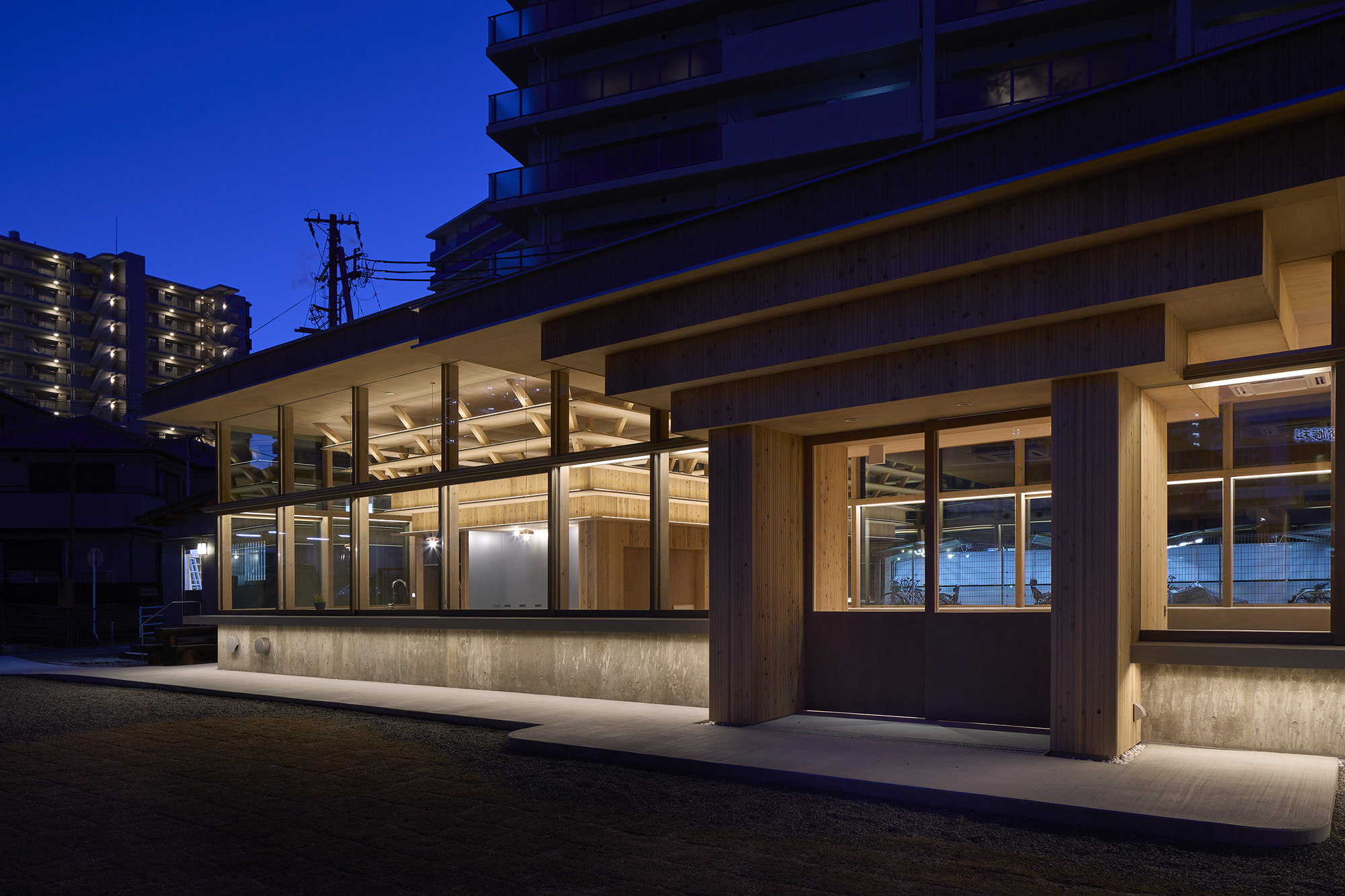 OHArchitecture 日本滋賀縣守山市 梅田町自治会館 社區活動中心