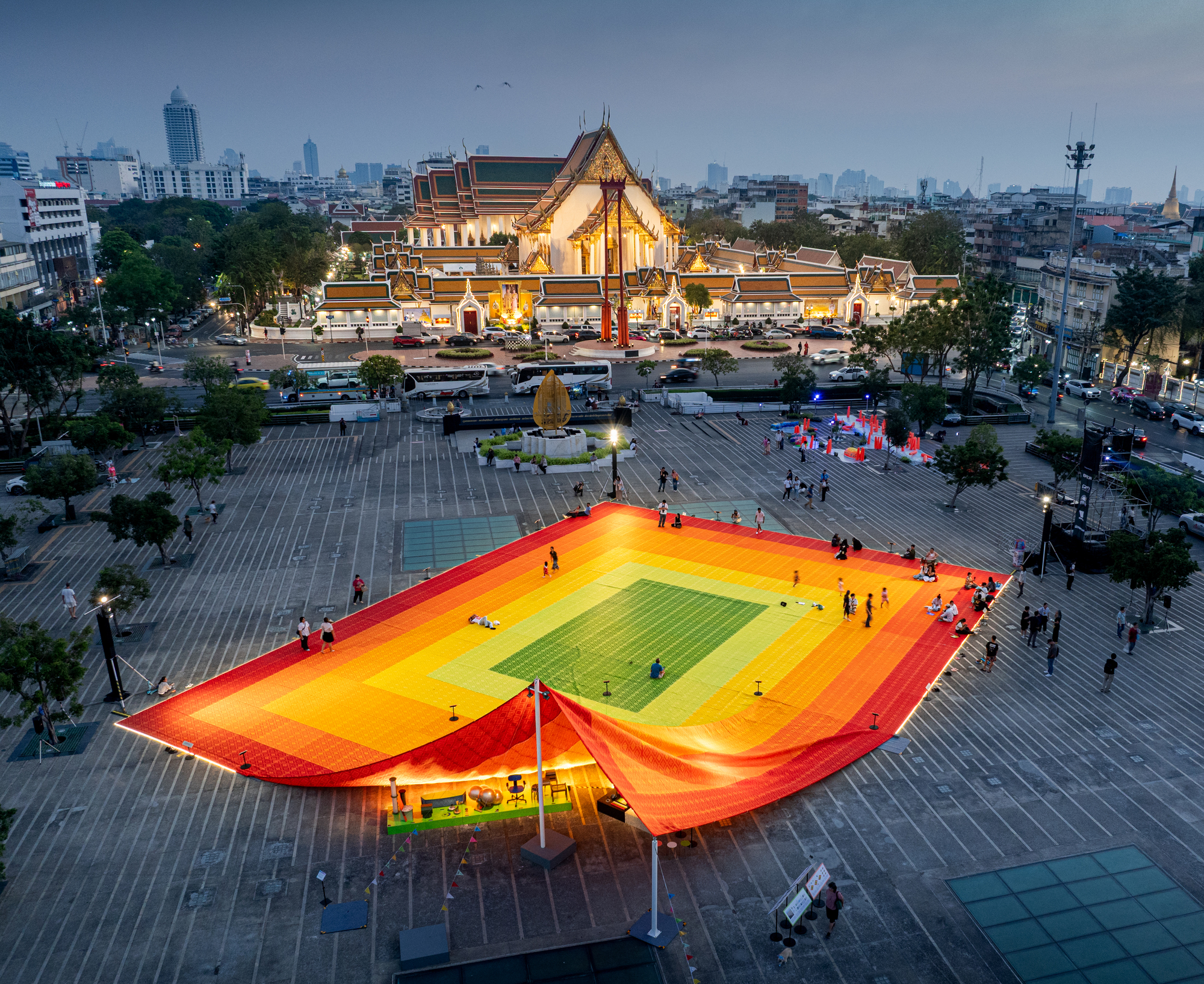 MVRDV 曼谷設計週 Mega Mat Bangkok Design Week 2025