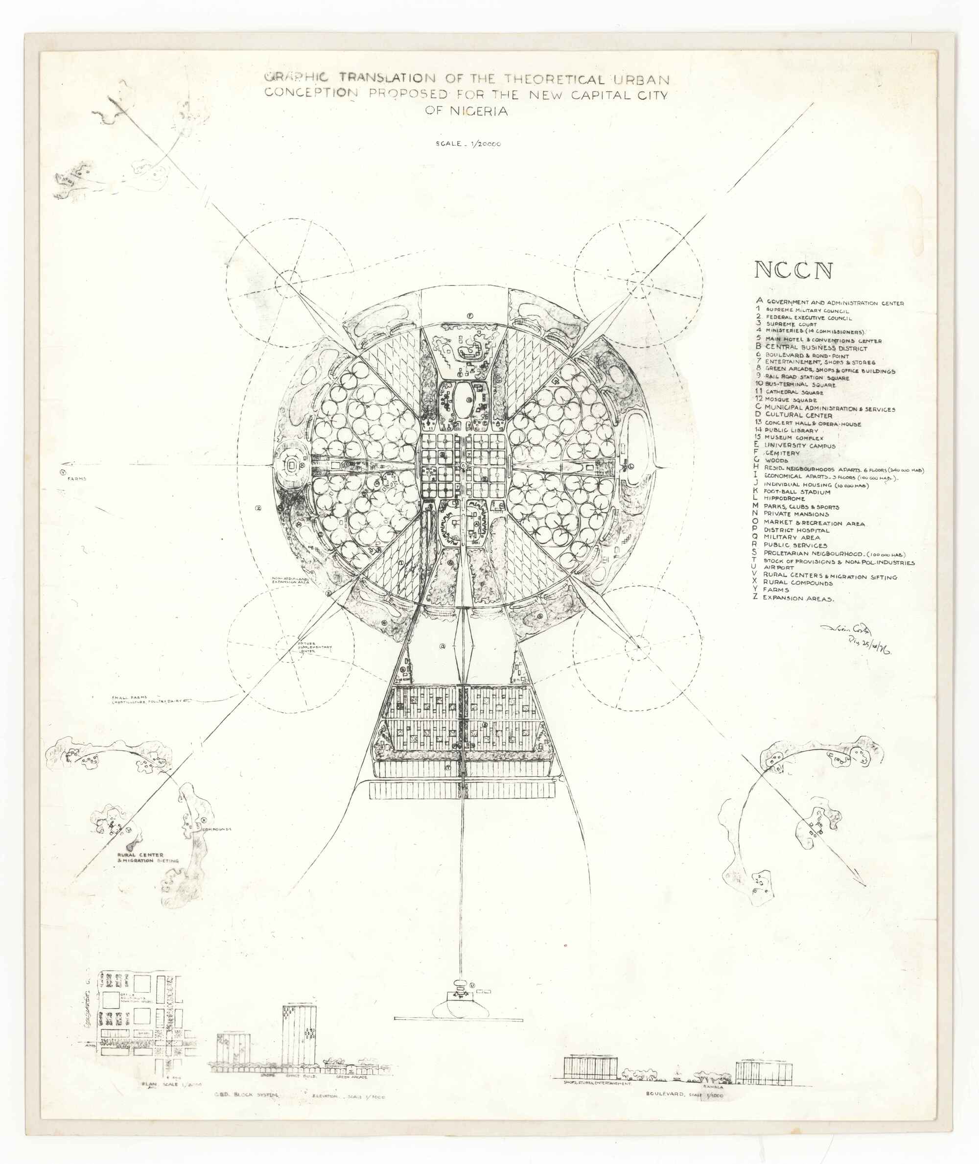 Nova Capital da Nigéria. Image © Acervo Casa da Arquitectura