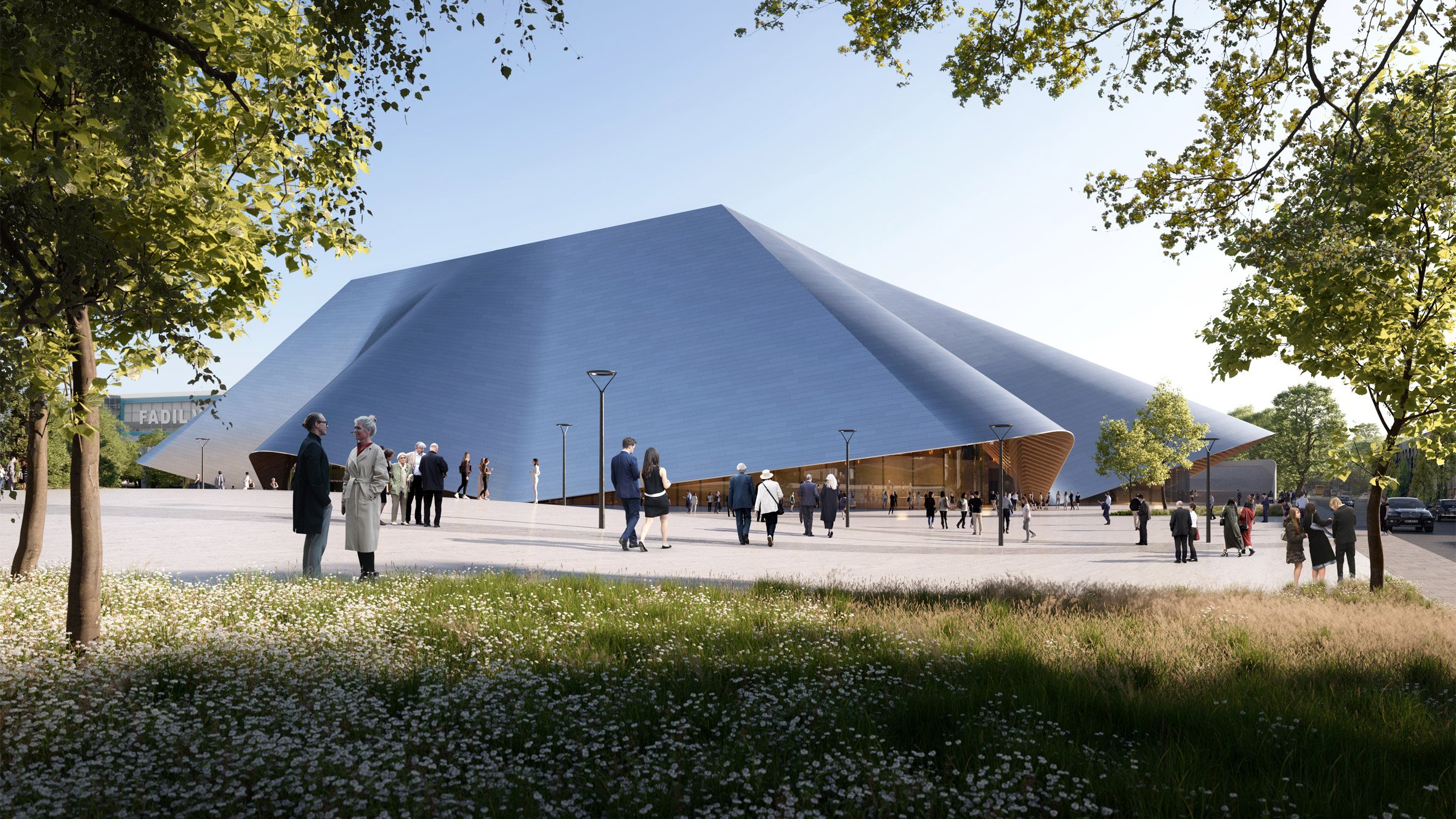 Bjarke Ingels Xhubleta BIG 科索沃歌劇芭蕾劇院 Opera and Ballet Theatre of Kosovo