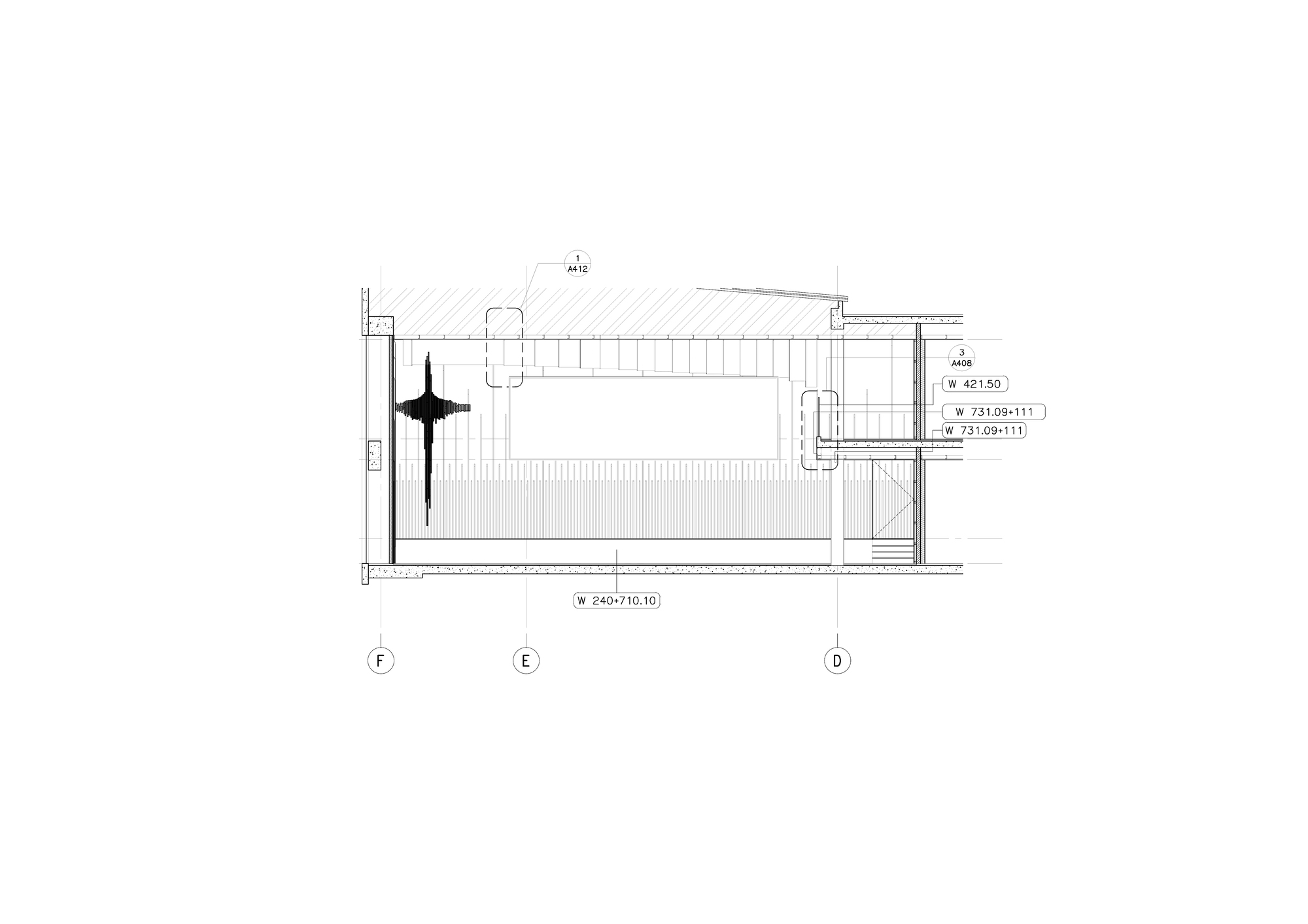 剖面圖 Section 泰國 喜樂教會 教堂 Church of Joy Department of Architecture