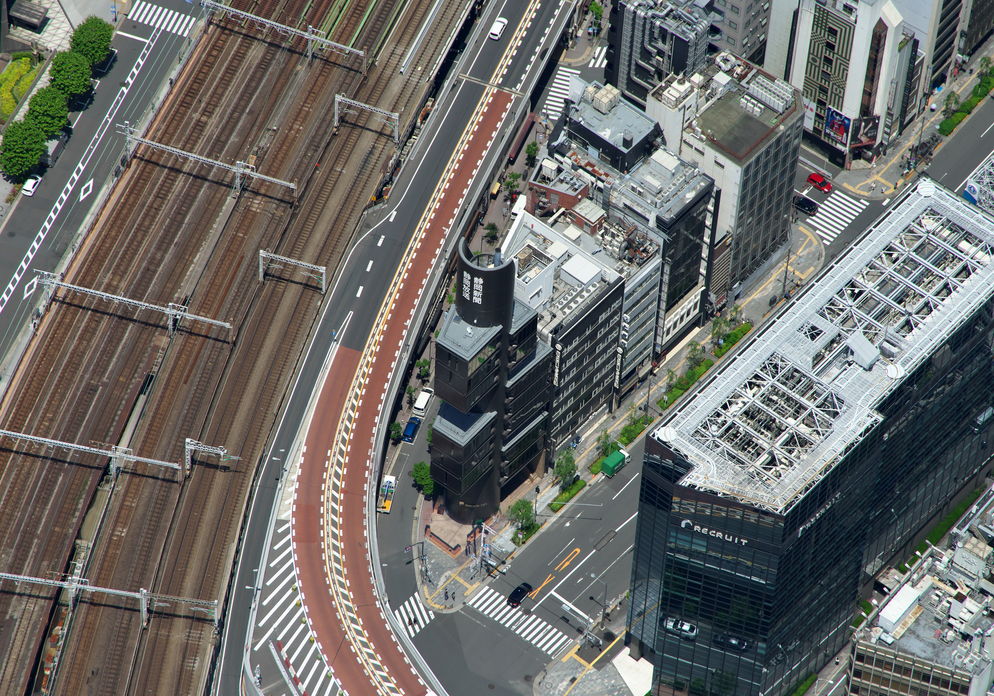 大成建設東京銀座「靜岡新聞・靜岡放送東京支社」整修工程