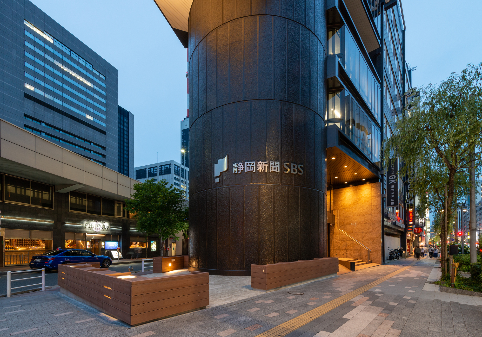 大成建設東京銀座「靜岡新聞・靜岡放送東京支社」整修工程