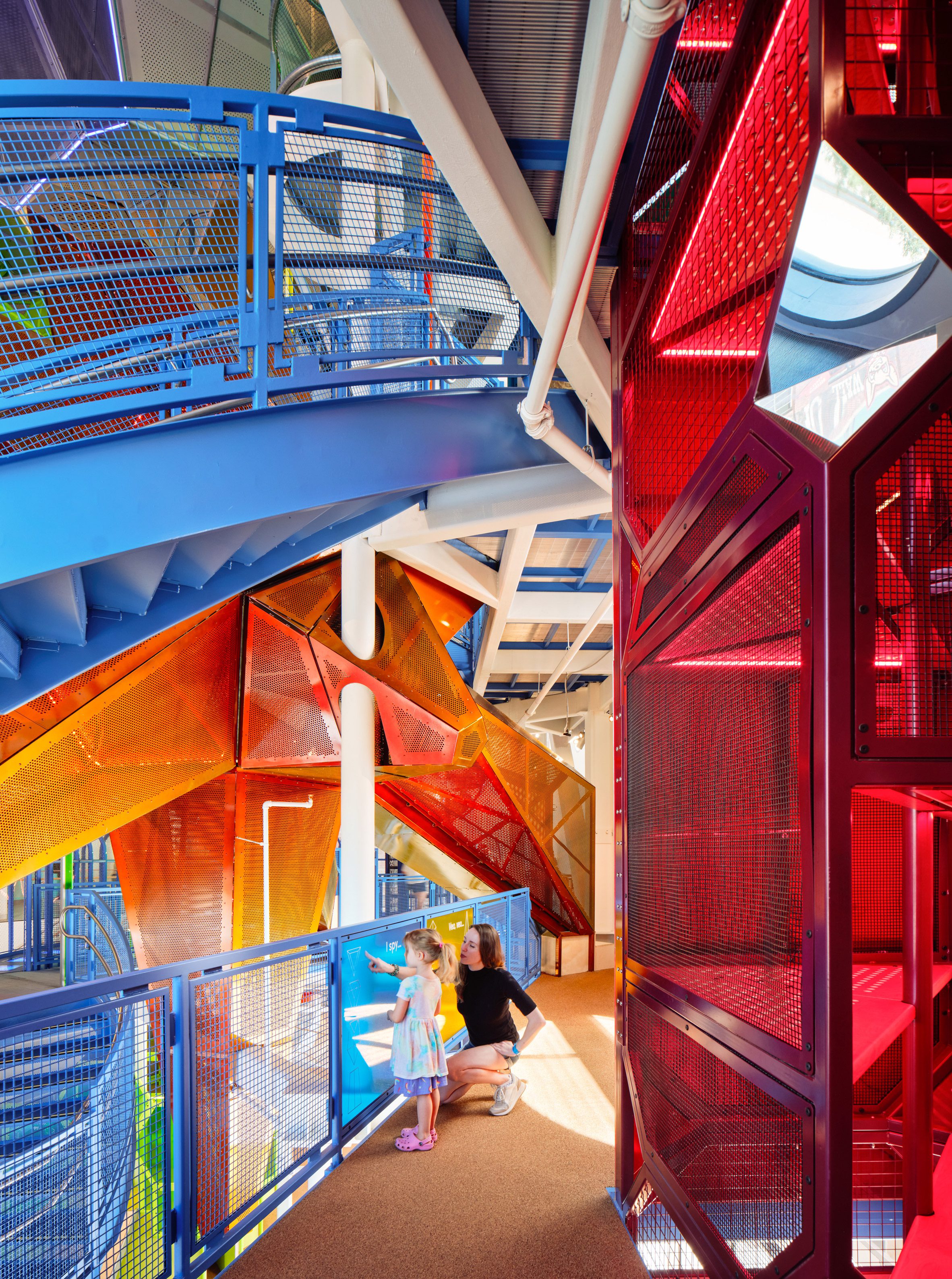 La Nube STEAM Discovery Center in Downtown El Paso Snøhetta  美國埃爾帕索 La Nube 兒童中心