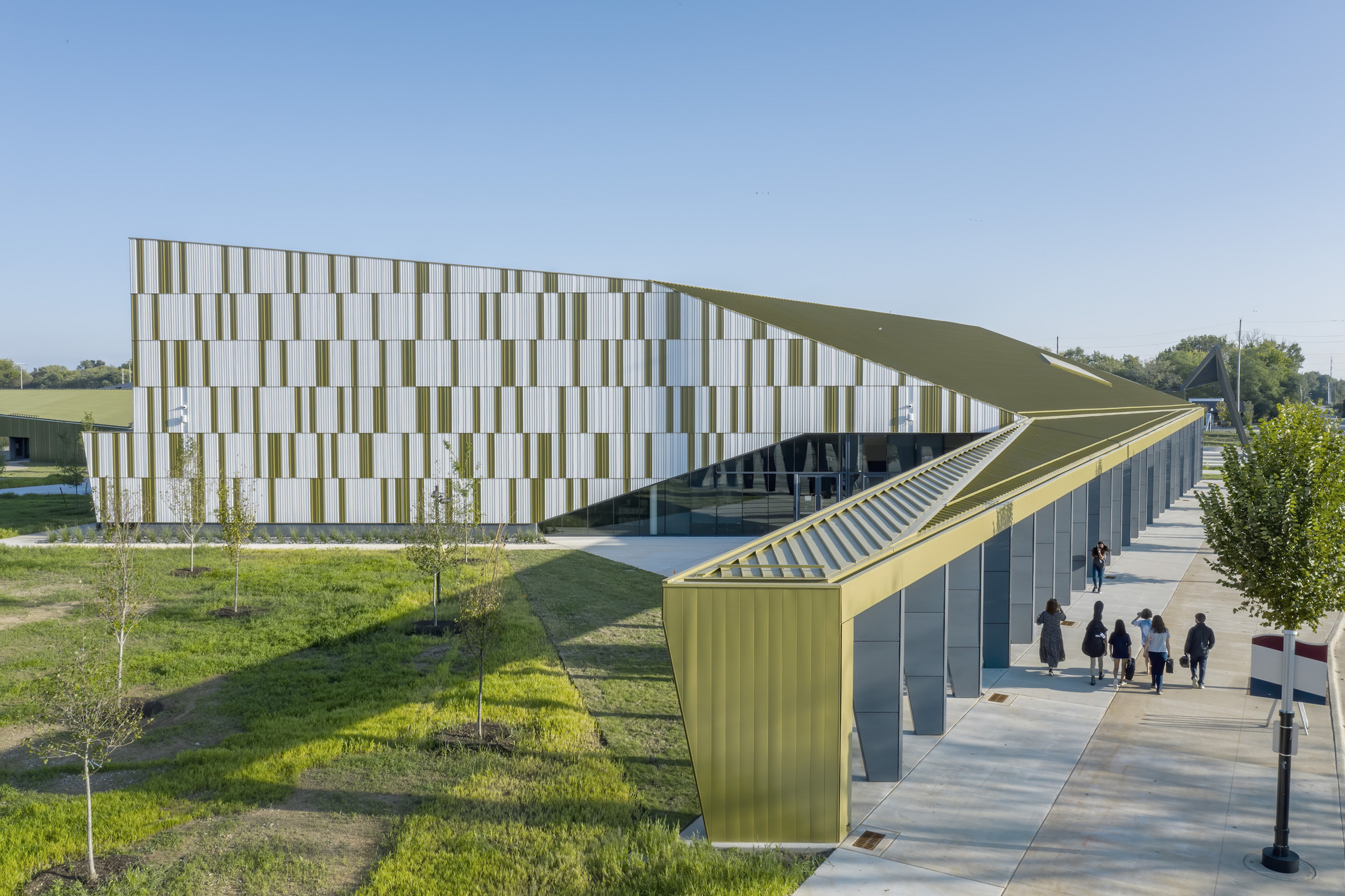 Marlon Blackwell Architects 美國阿肯色州 Thaden School 校園建築